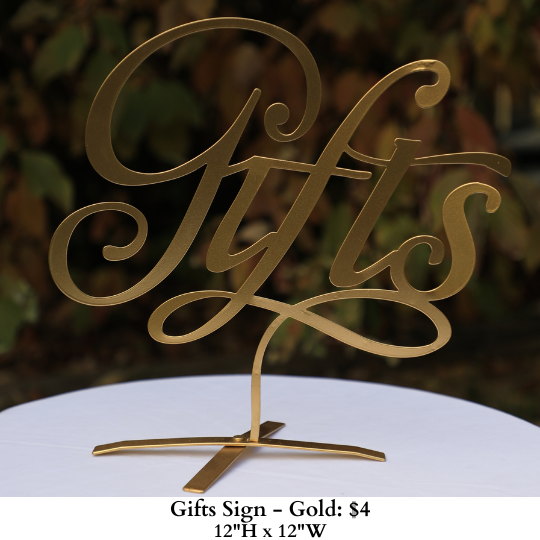 Gifts Sign-Gold-744