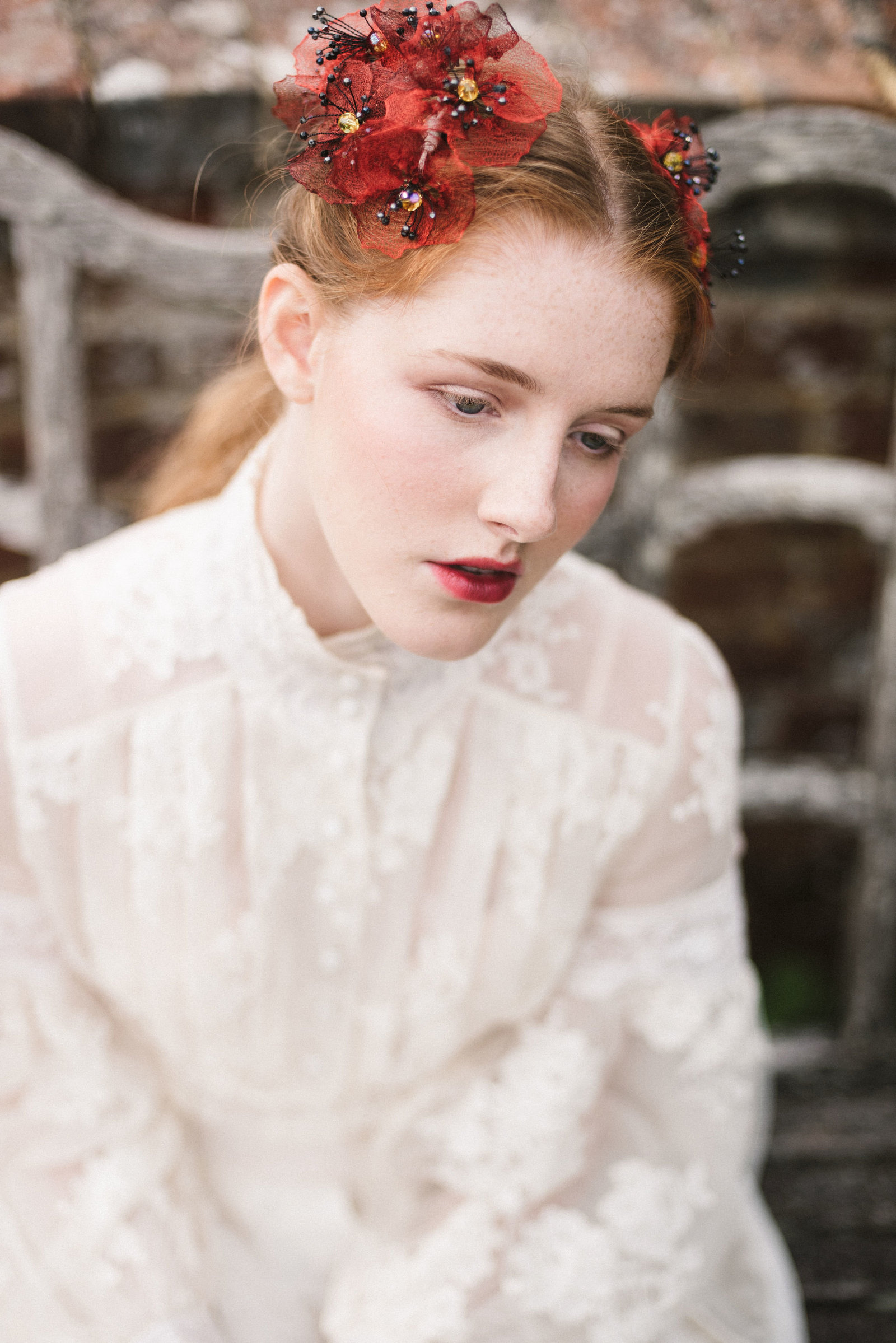 Edith-high-neck-lace-vintage-style-wedding-dress-JoanneFlemingDesign-PhotographyByBea (12)