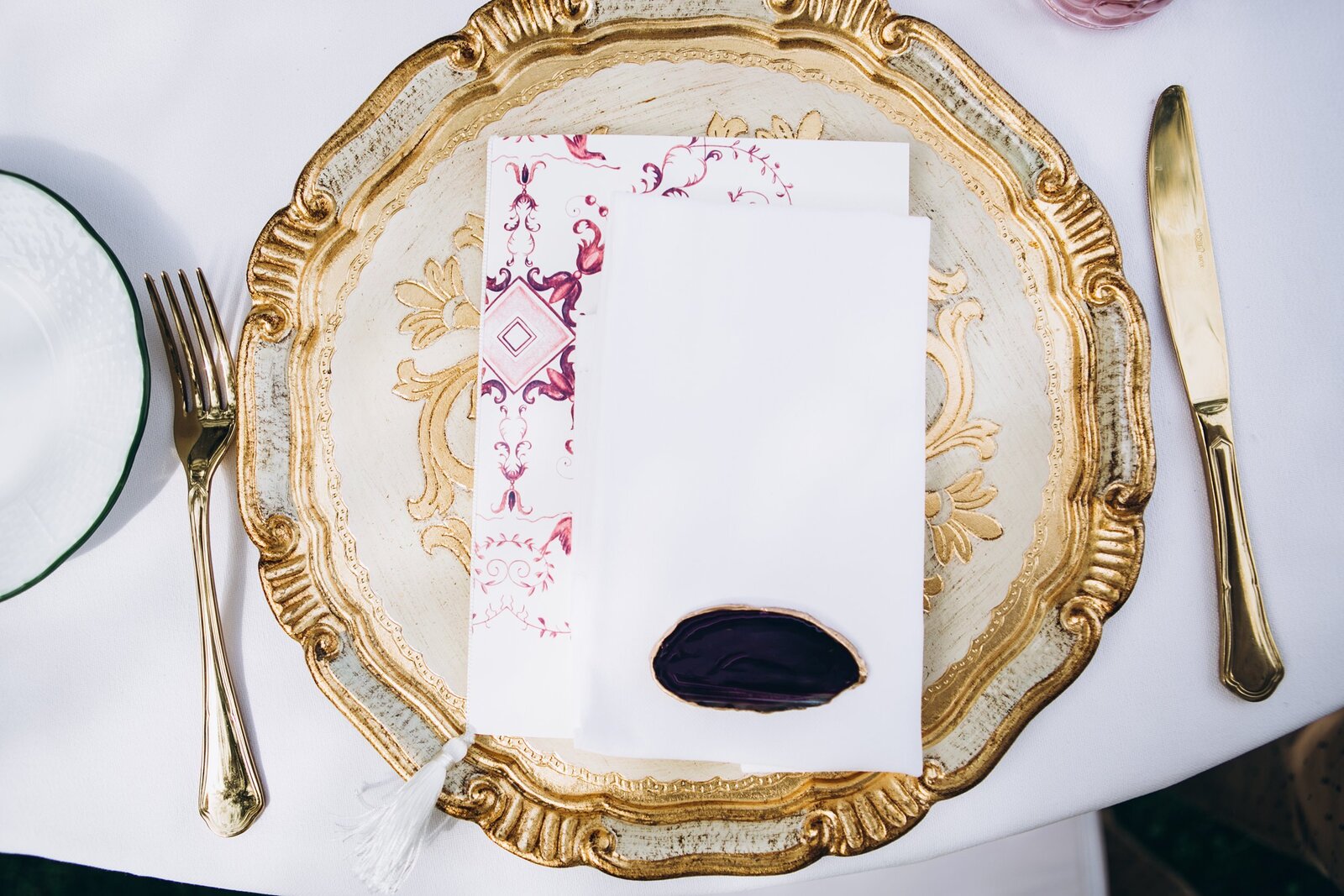 San Diego outdoor purple wedding
