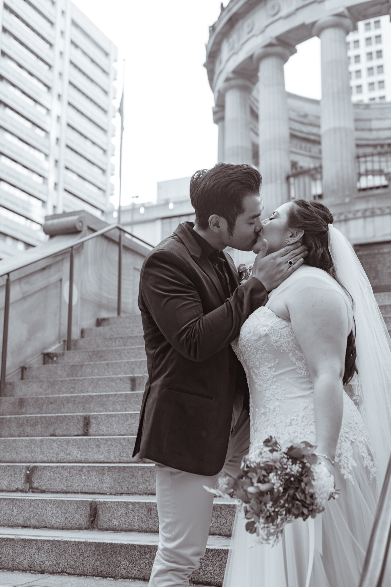 wedding elopement Brisbane city marriage photographer