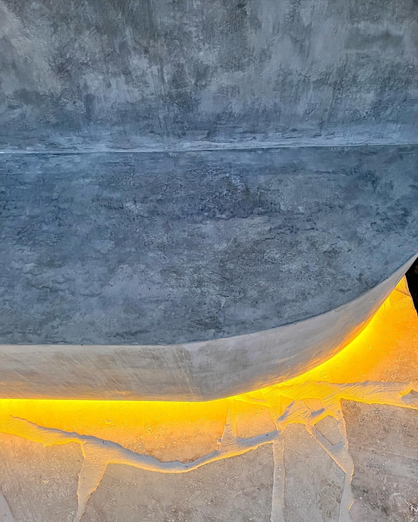 Professional concreting services in Warrnambool with feature LED lighting