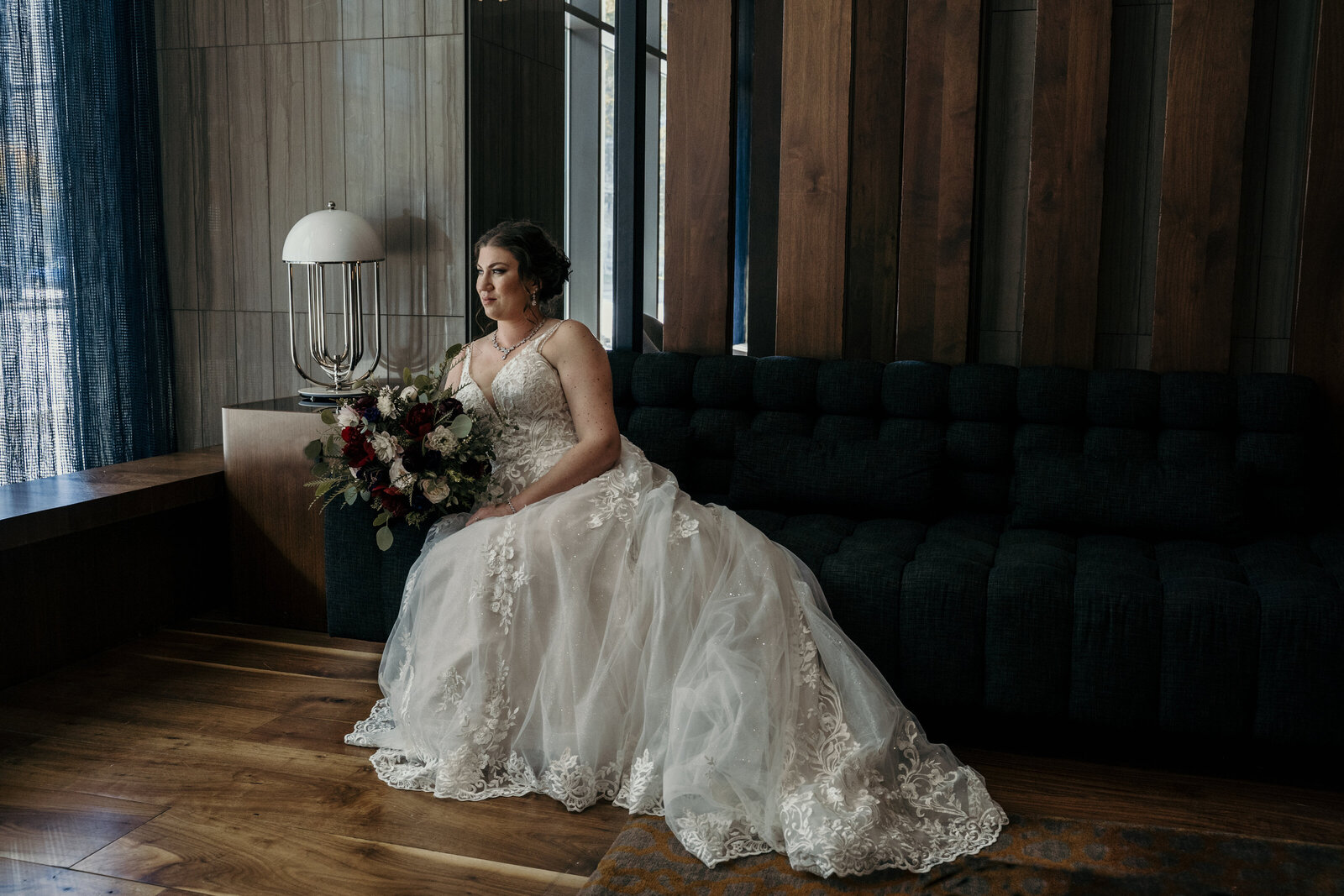 Downtown Cleveland Wedding Bride