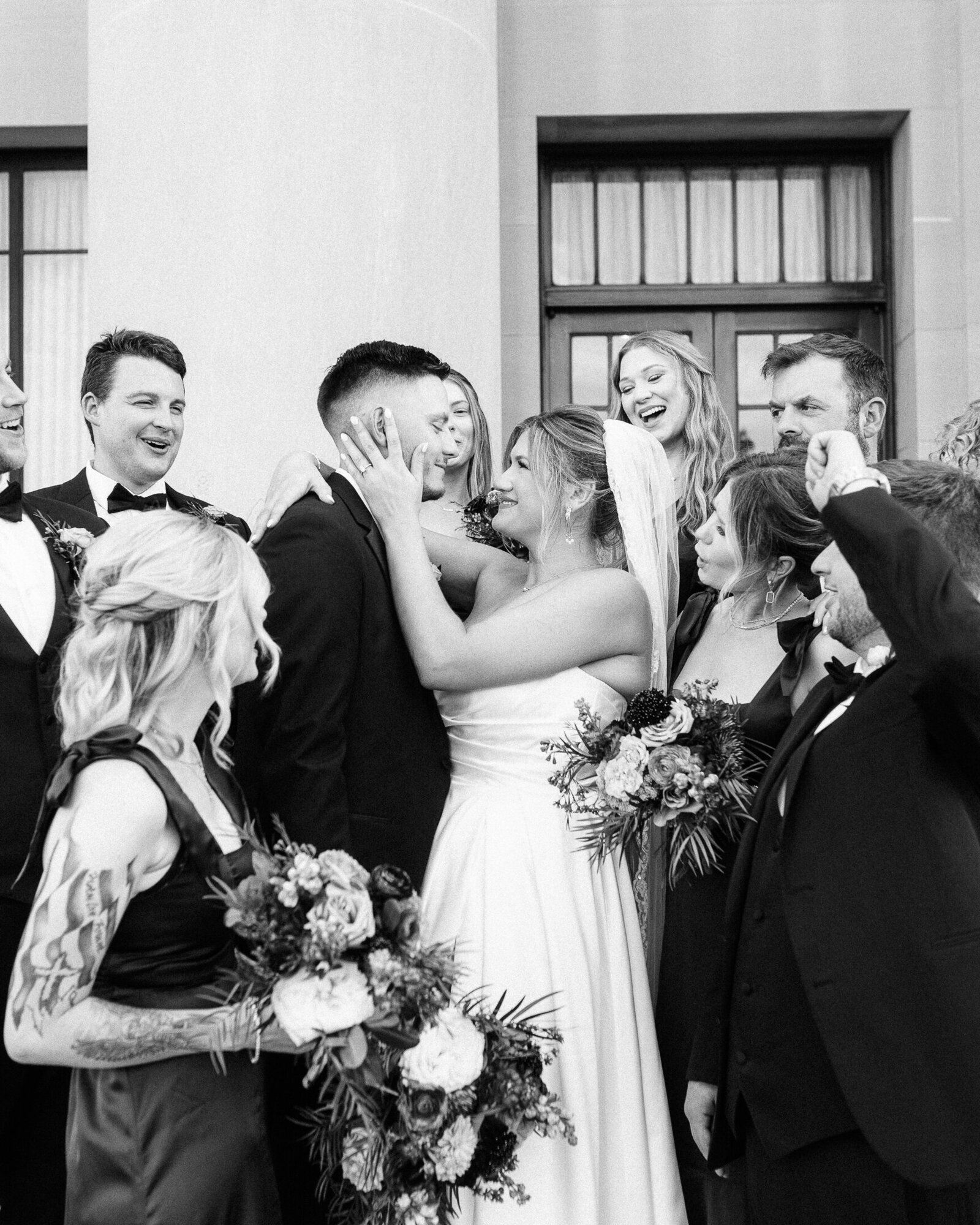 Corby Intercontinental Hotel Kansas City Wedding Plaza-126