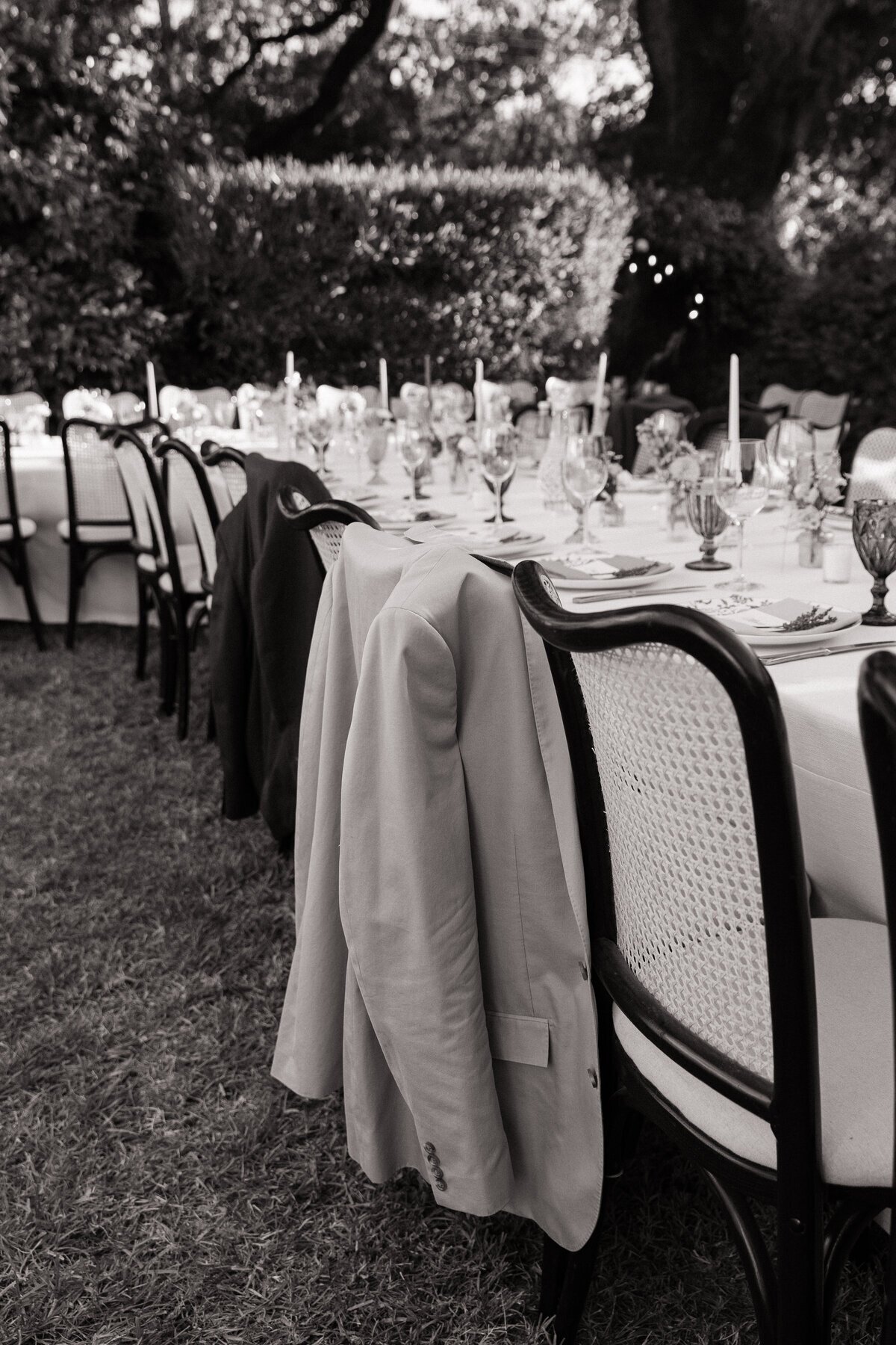 Wedding reception details by destination wedding photographers Erica Rochelle