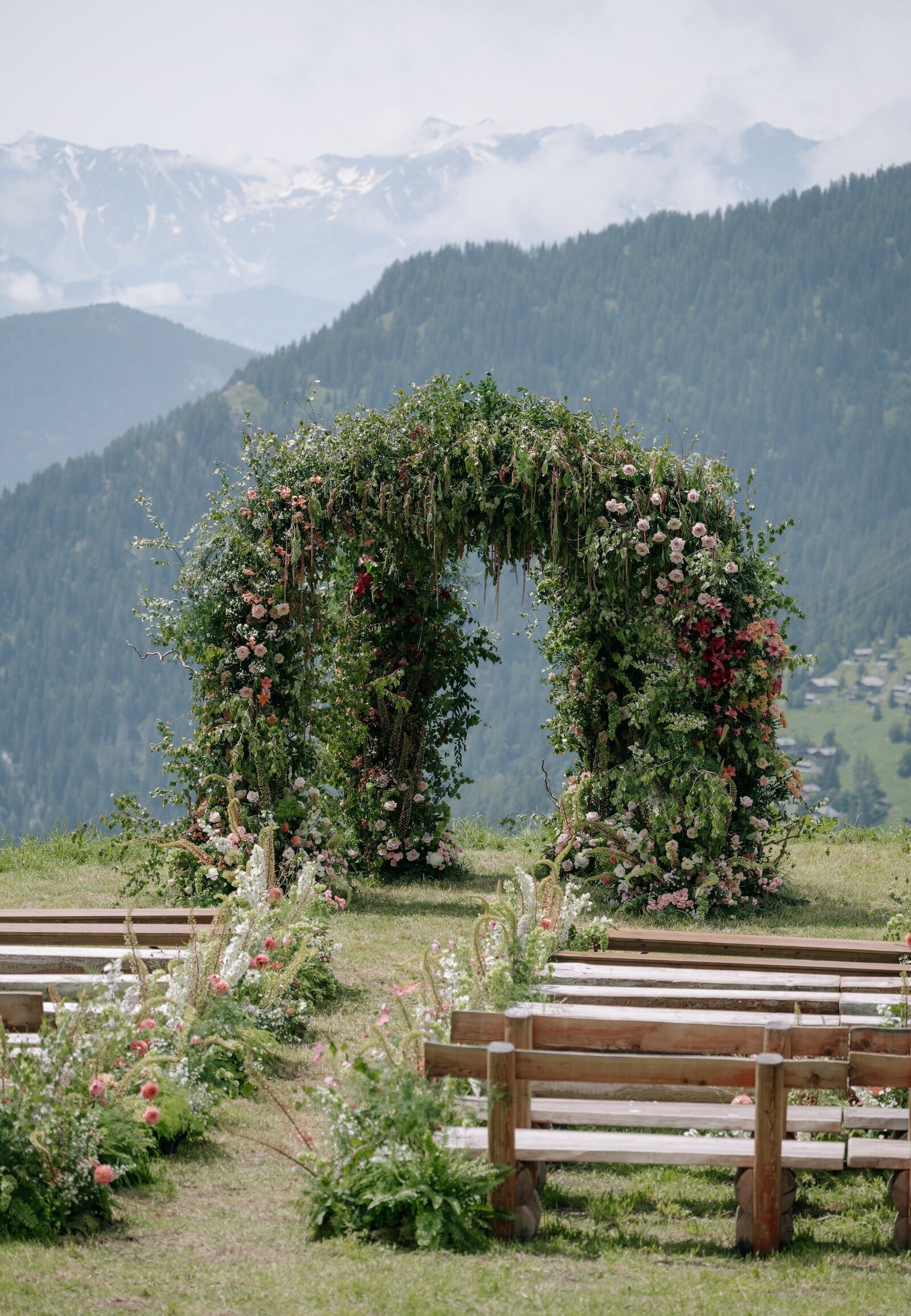 Wedding Florist in Verbier12