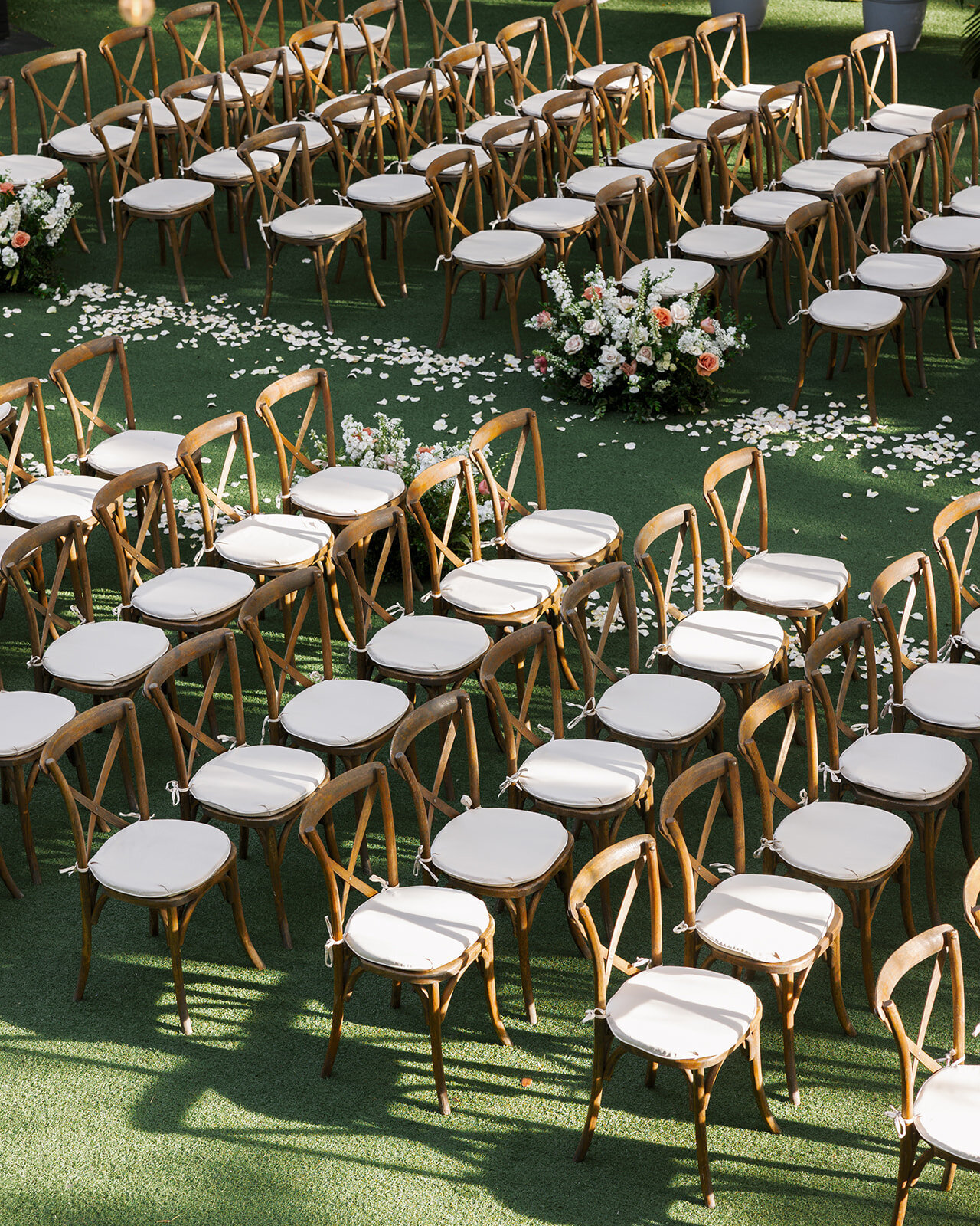 Villa Woodbine Oak Tree Wedding Ceremony Details