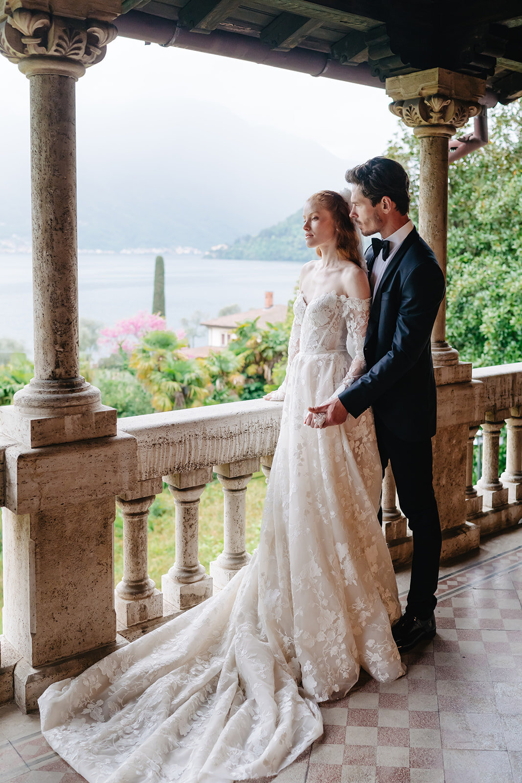 Luxury wedding Lake como Villa Pessina 