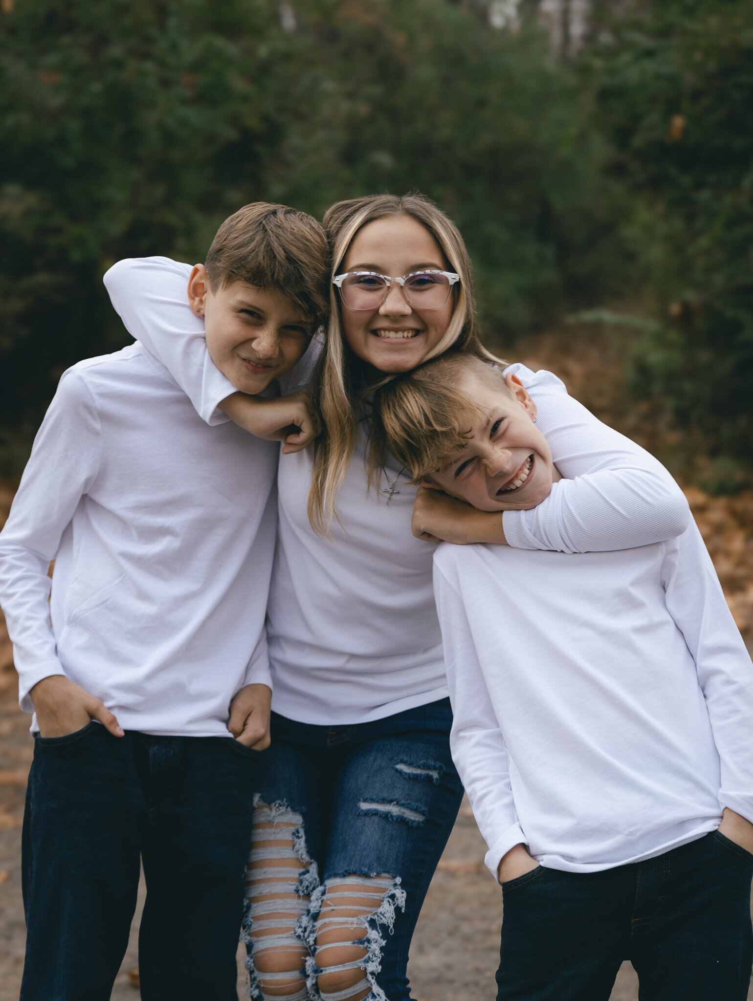 sibling portrait photographer in kansas city