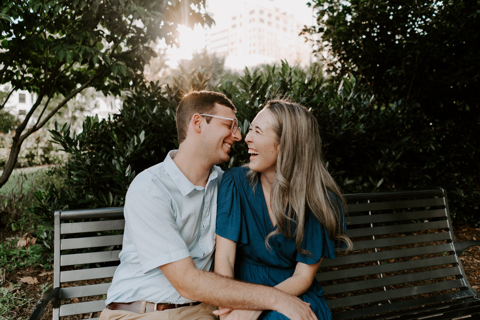 romare bearden park engagement session