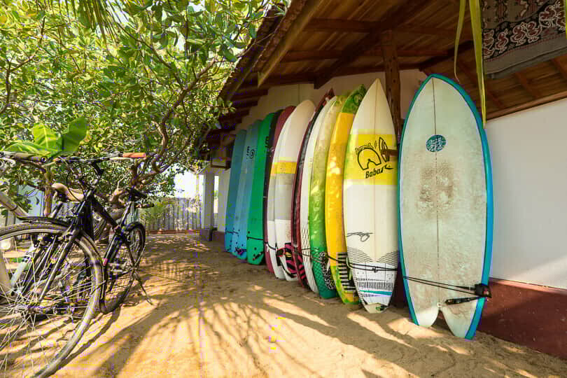 Babar Point surfen Sri Lanka