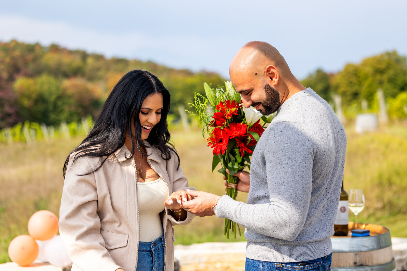 09-30-23 Rany and Karen Proposal at 45 North Winery by Madi Taylor Photo-28