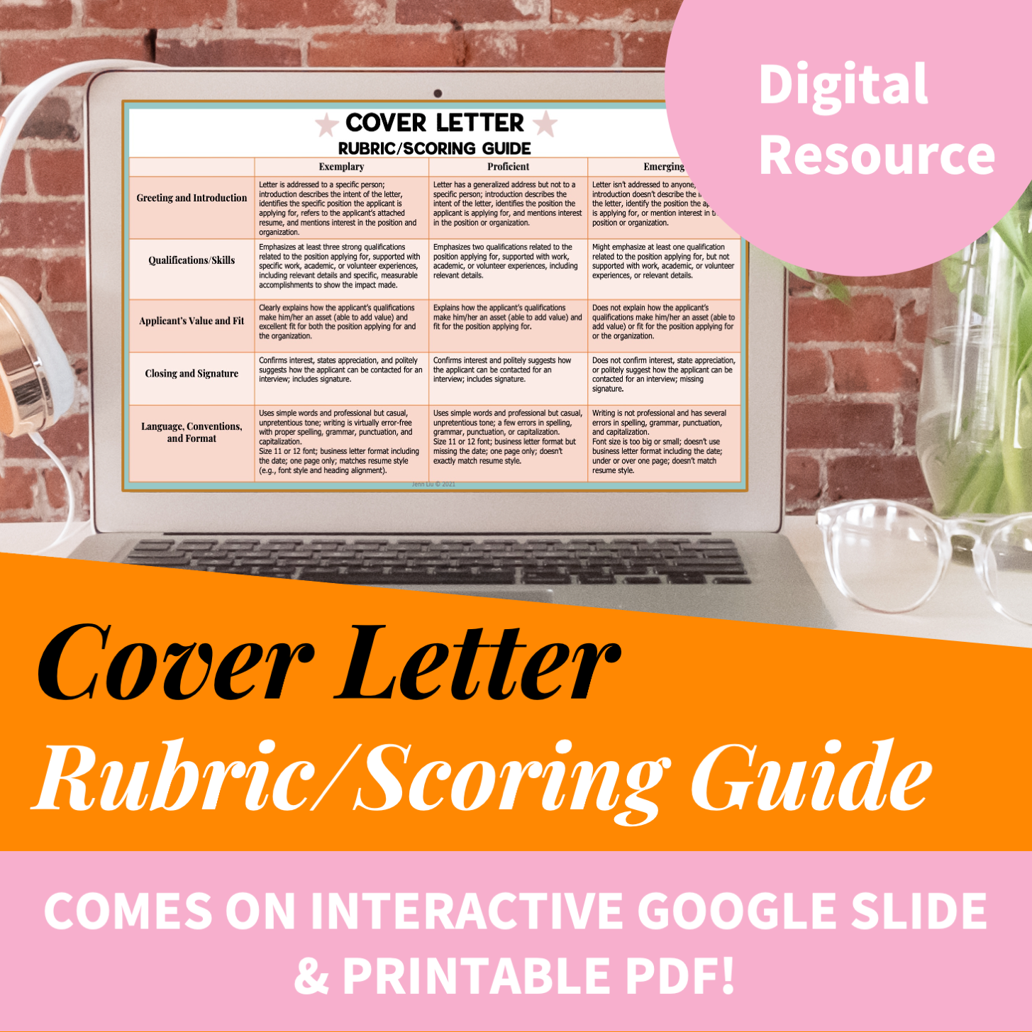 cover-letter-rubric