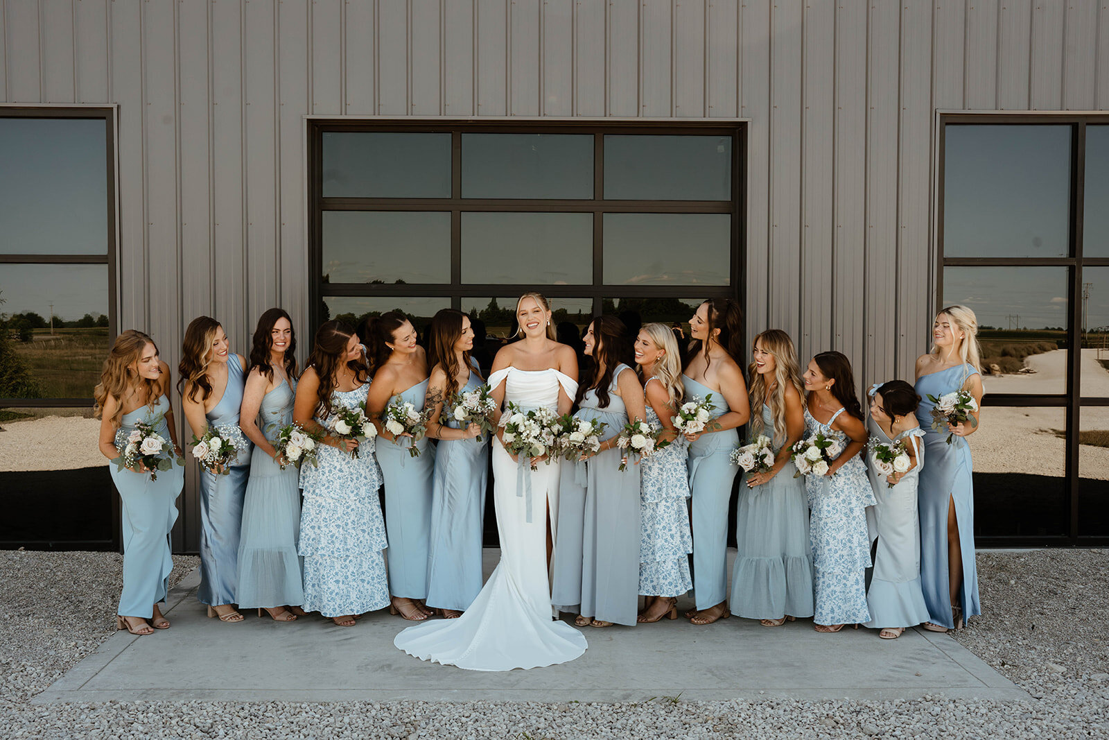 Experience the breathtaking moments from Stephanie and Grant Yeater’s wedding at Retreat 21 in Marysville, OH. This stunning outdoor oasis served as the perfect backdrop for their elegant celebration. From heartfelt vows in the garden-chic ceremony space to the joy-filled reception under panoramic views, every detail was thoughtfully curated for an unforgettable day. Explore their wedding gallery to relive these magical moments, captured with love and attention to every unique aspect of their day.
