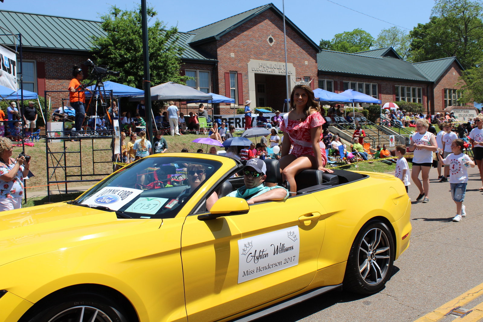 West Tennessee Strawberry Festival - Humboldt TN - Girls Parade12