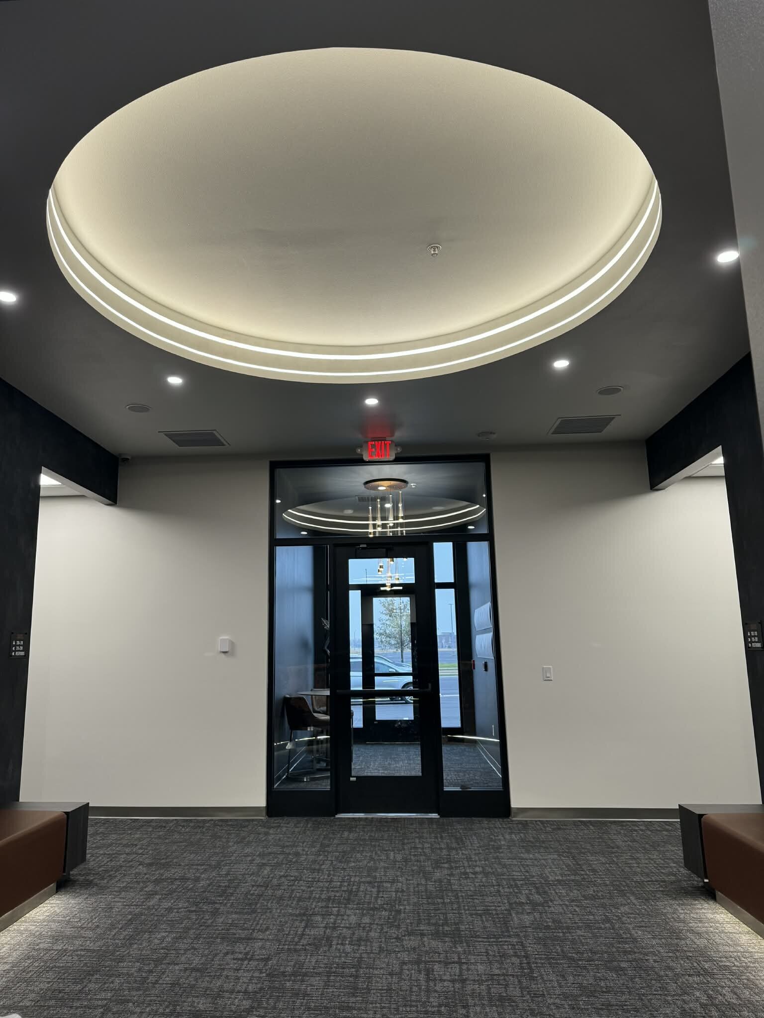 5201 waiting room ceiling lit