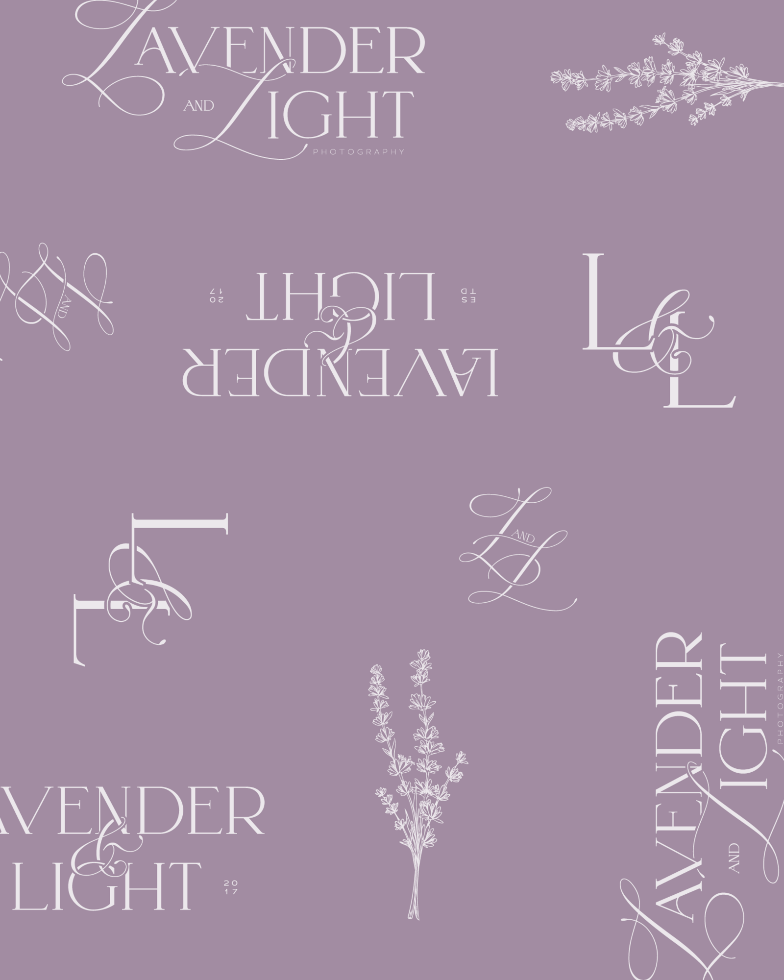Lavender and Light Photography Brand