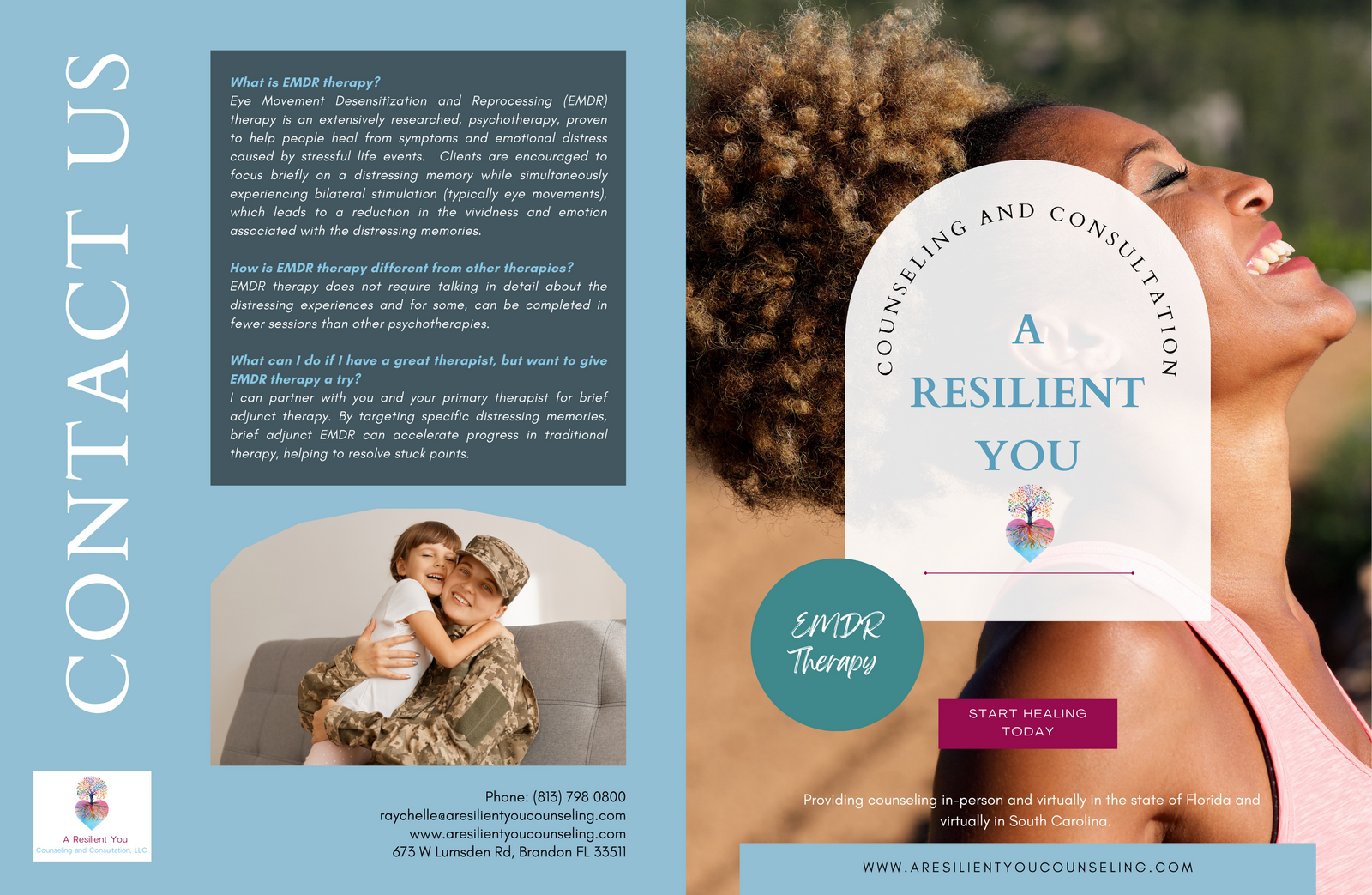 Print Raychelle Wallace Therapy EMDR (17 x 11 in)