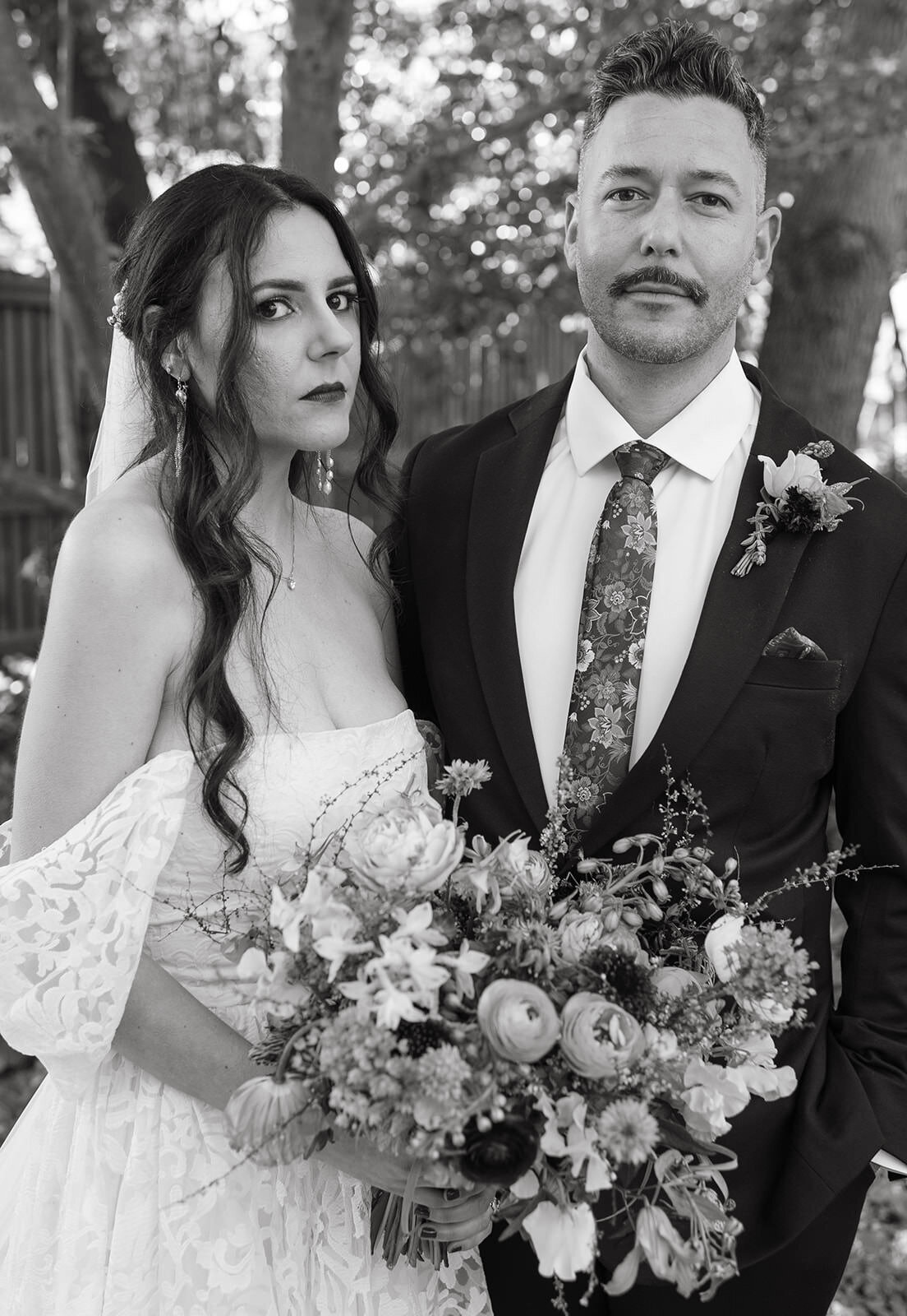 Gothic-Disco-Floral-Wedding88