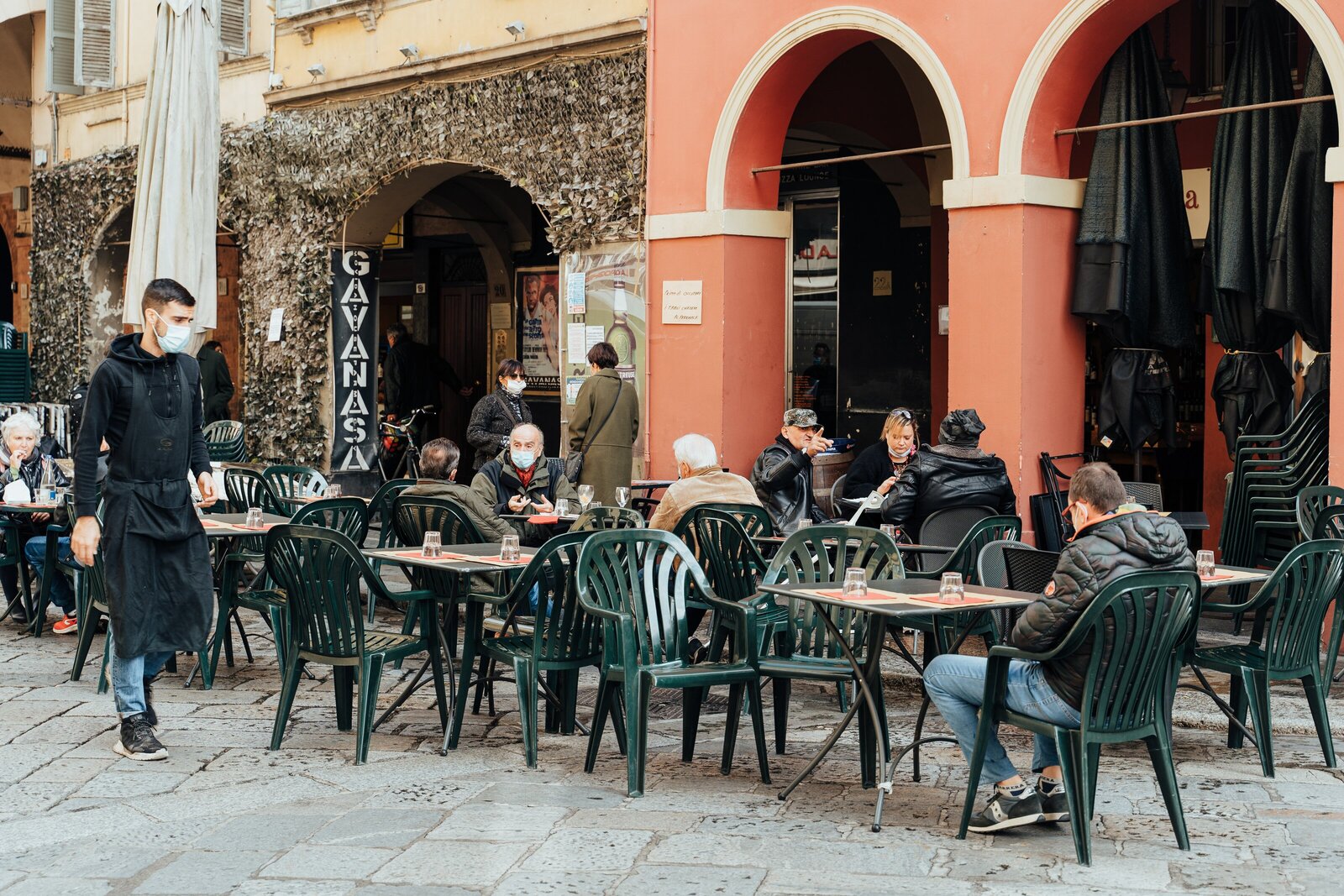 Italian Cafe Street