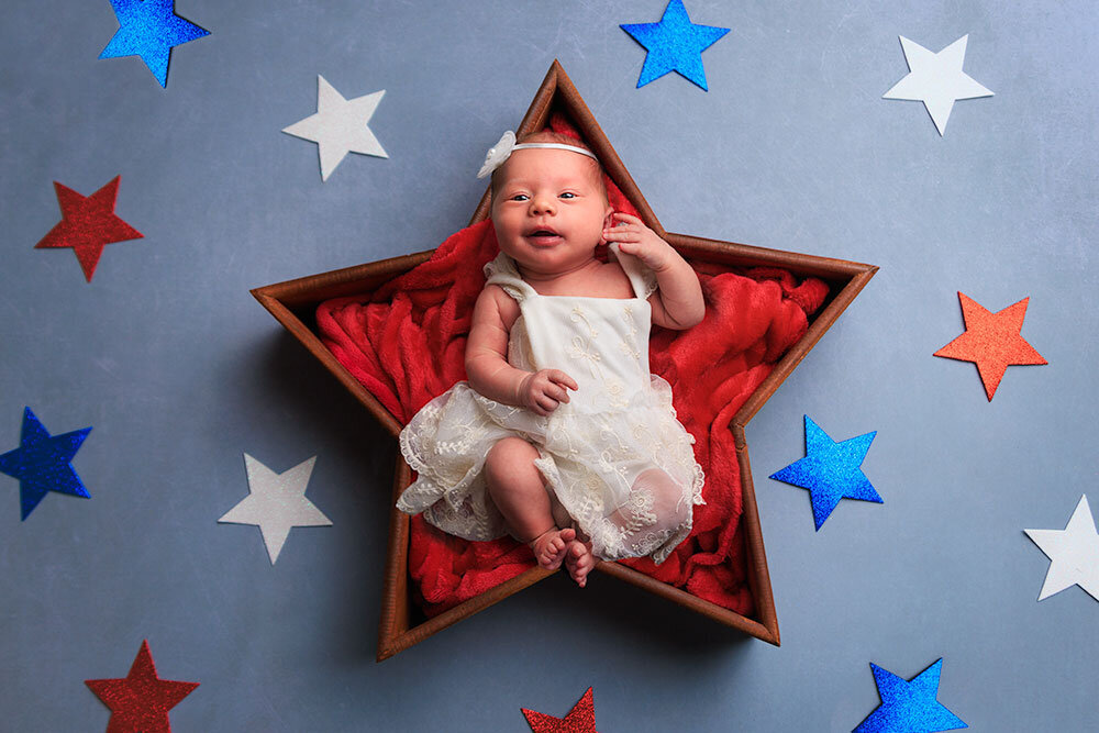 independence-day-baby-newborn-4th-july-summer-bright-bold-colorful-timeless-red-white-blue-stars-premier-newborn-photographer-colorado