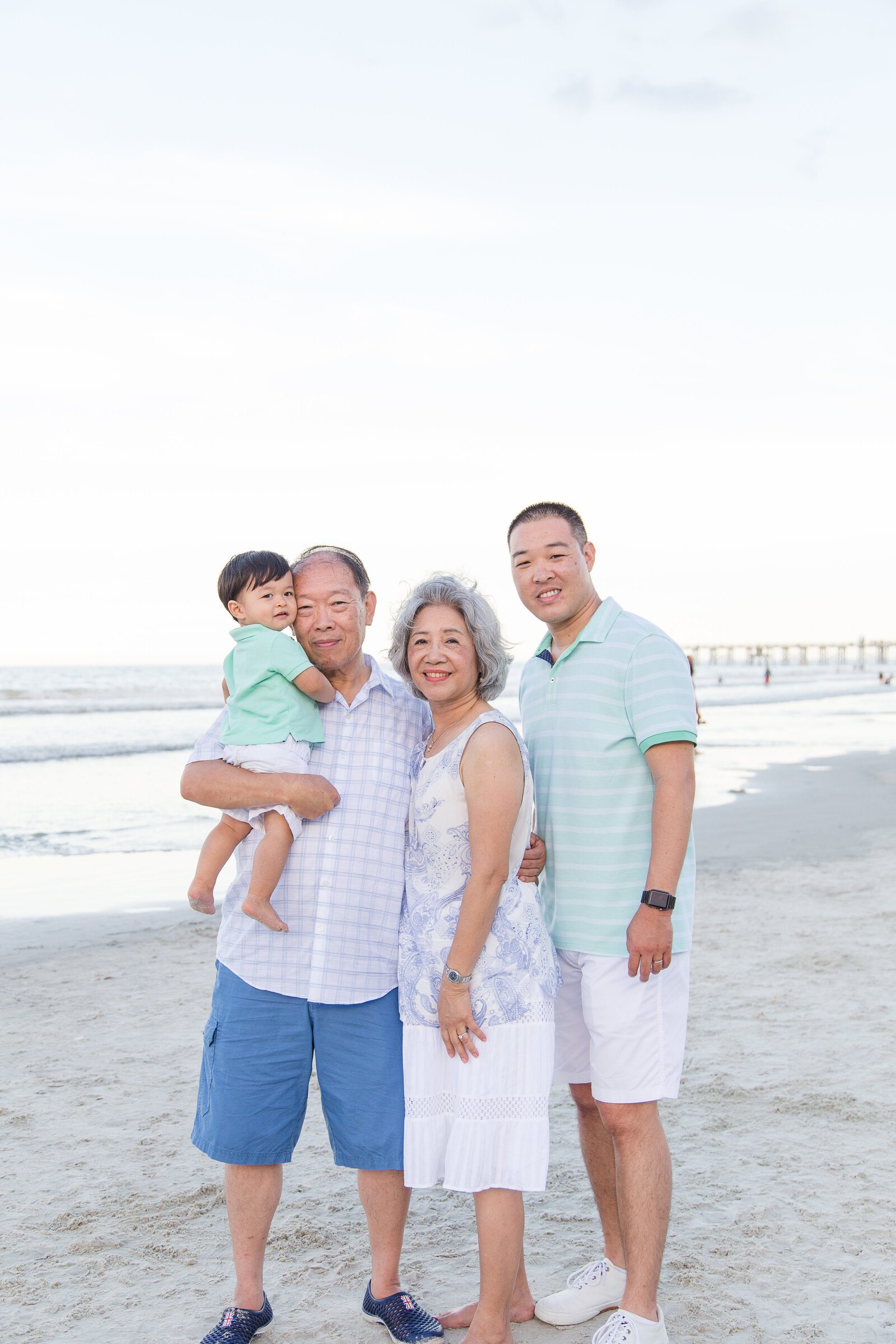 beach family photos