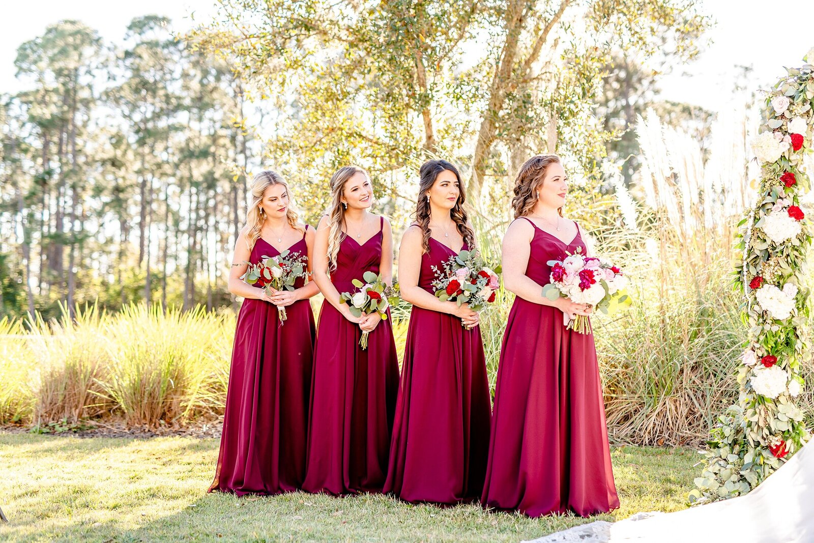 Bridesmaids dresses | Four Seasons Wedding | Chynna Pacheco Photography