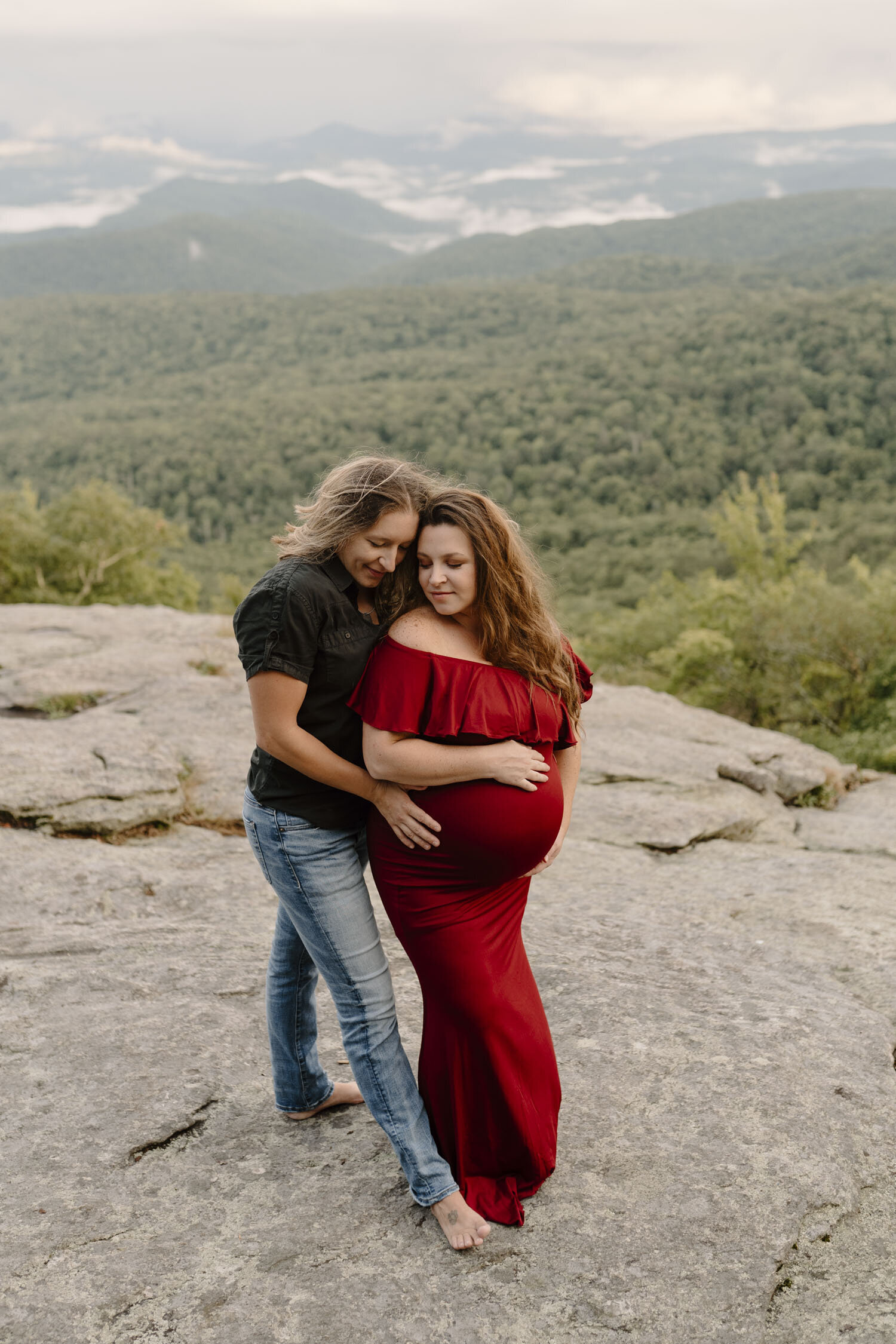 Boone Mountains Maternity Session 027 web