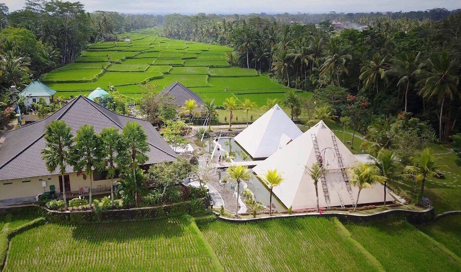 Pyramids of Chi - Drone View