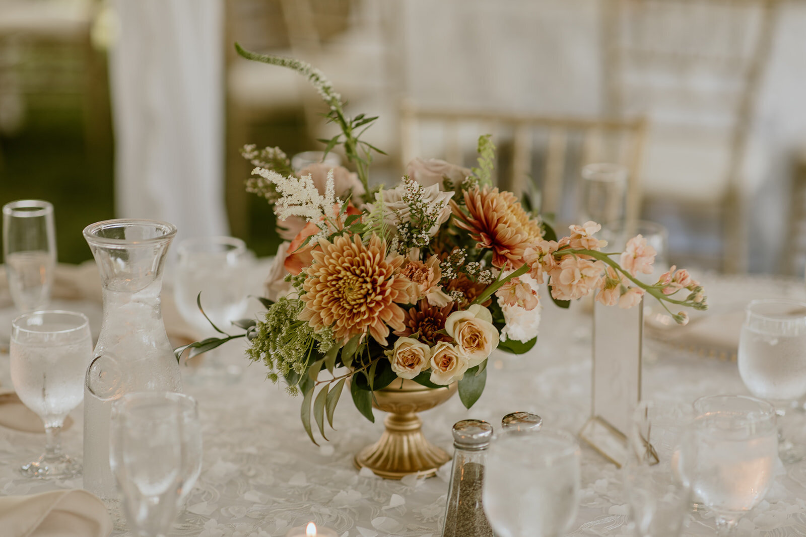 Luxury wedding flowers floral centerpiece
