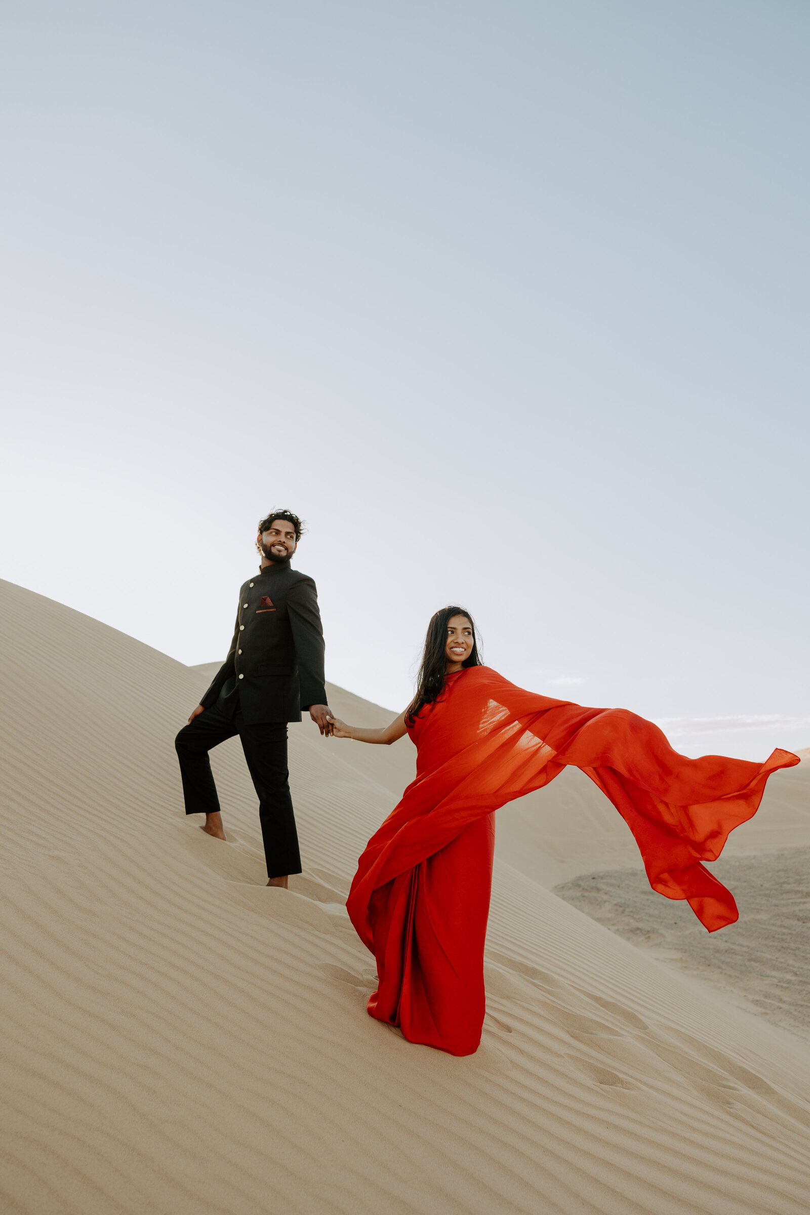 Suchitra + Arin's Engagement at Glamis sand dunes and Mt Laguna | San Diego Photographer Parallel33 Photography-69