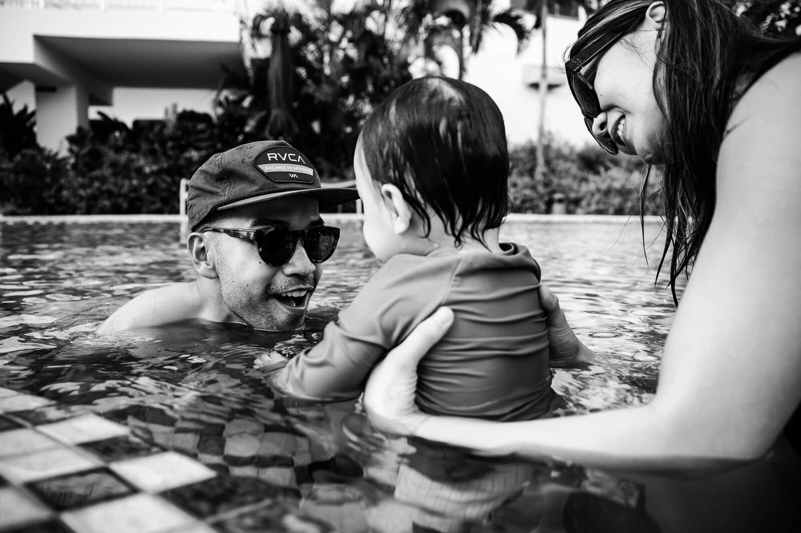 La Jolla Lifestyle Family Photographer Swimming