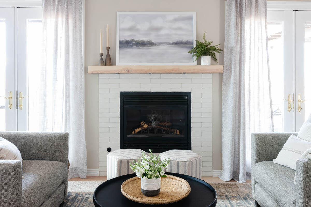 Modern Farmhouse Charming Cottage Serene Classic Living Room by Peggy Haddad Interiors69