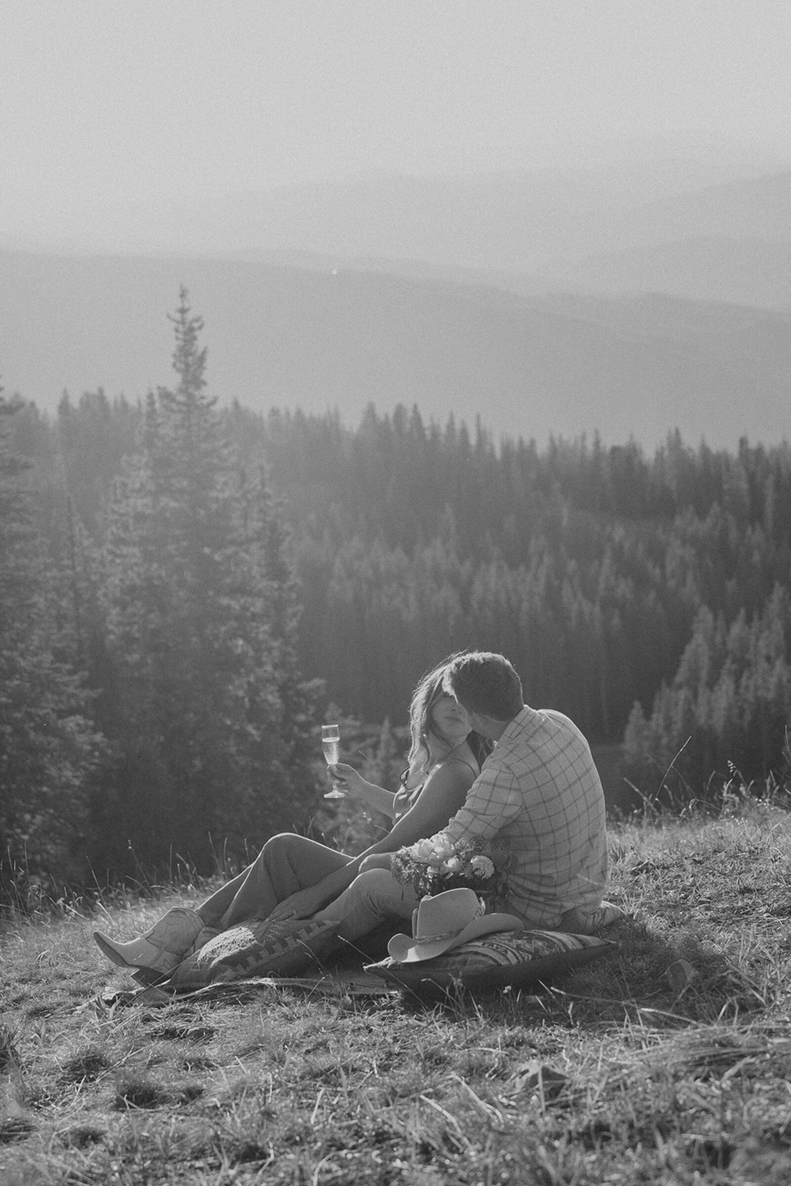 The Little Nell wedding proposal photos mountain in Aspen, Colorado
