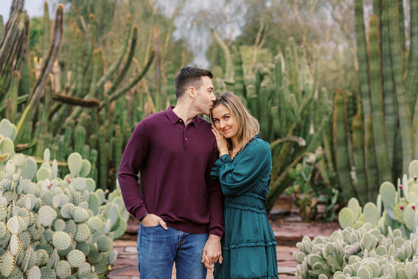 Cactus Engagement Session - Bethany Brown 02