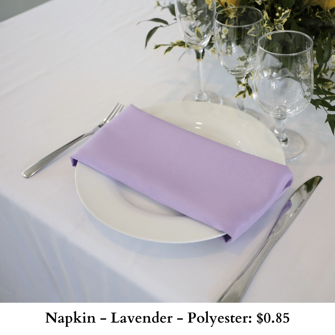 Napkin-Lavender-Polyester-265