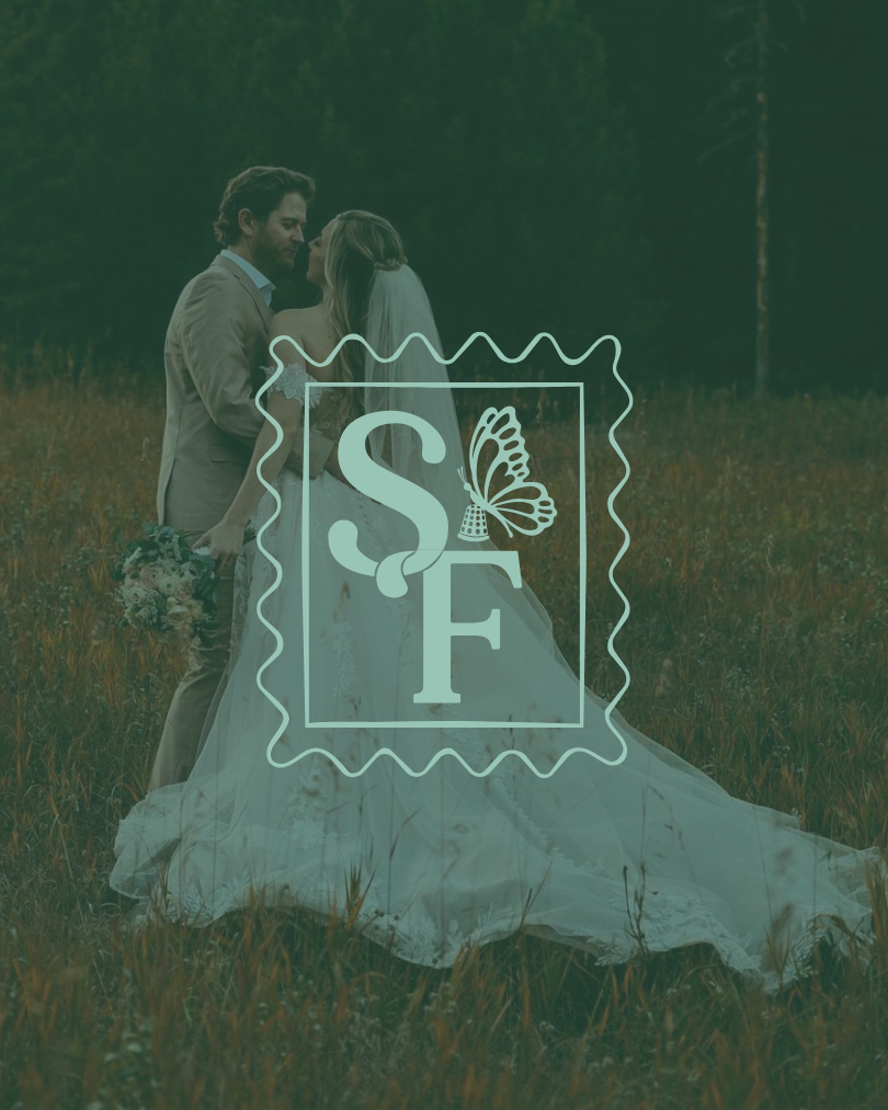 custom Showit website design for Sweet Francis Sewing Co, a bridal alteration in Olympia and Tumwater