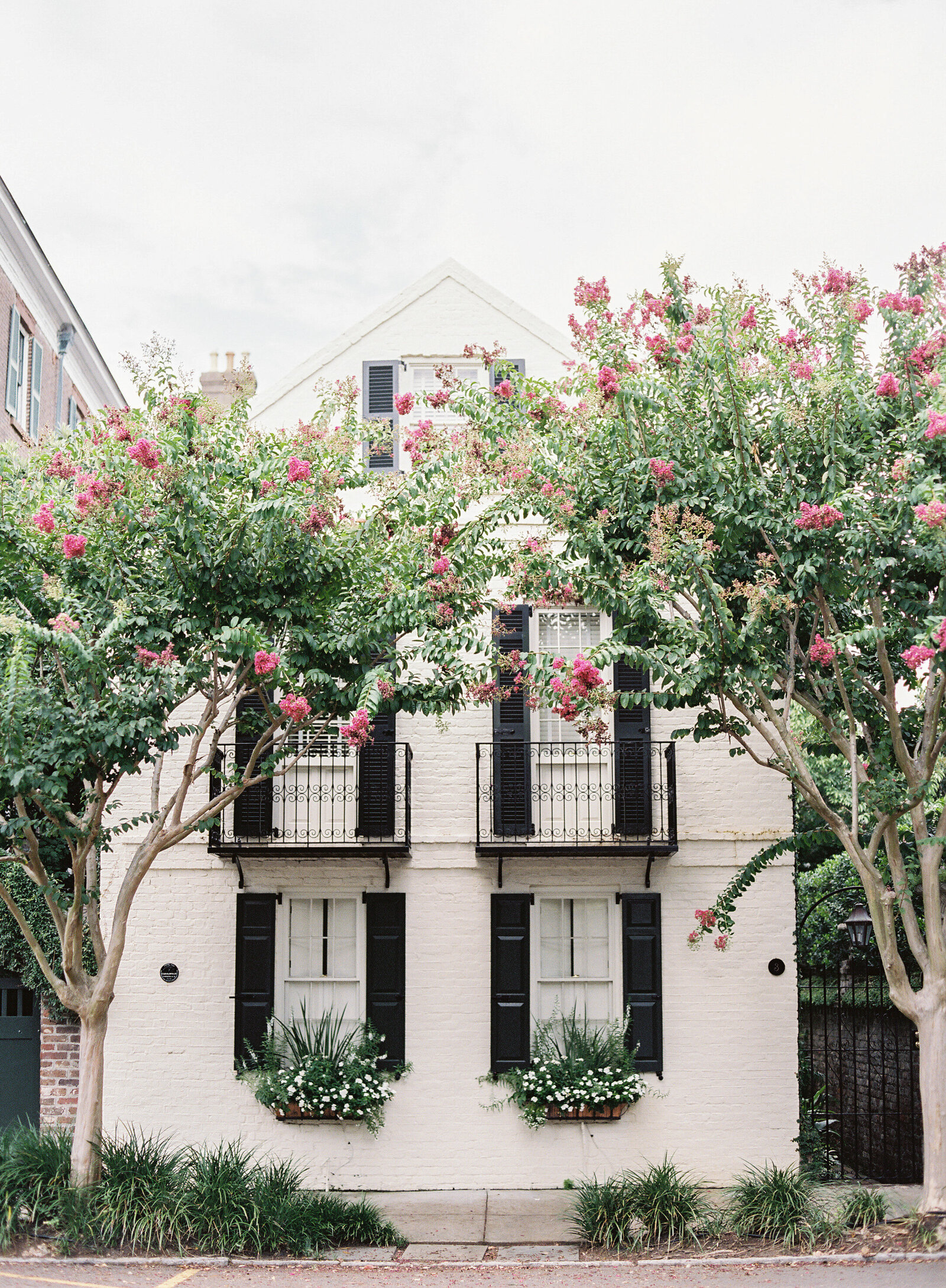 Vicki Grafton Photography Luxury Destination Wedding  charleston flower box cottage