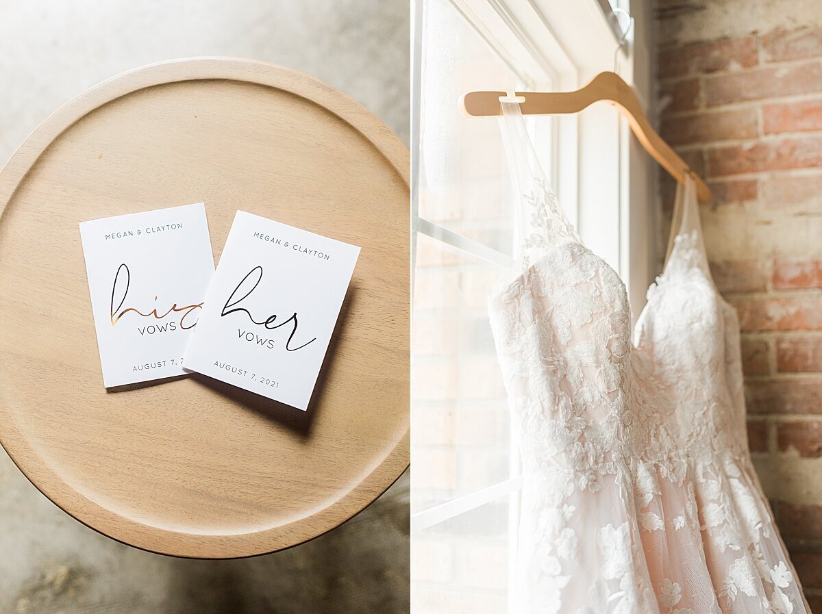 Navy & Rose Summer Backyard Wedding | Danvers, IL_0001