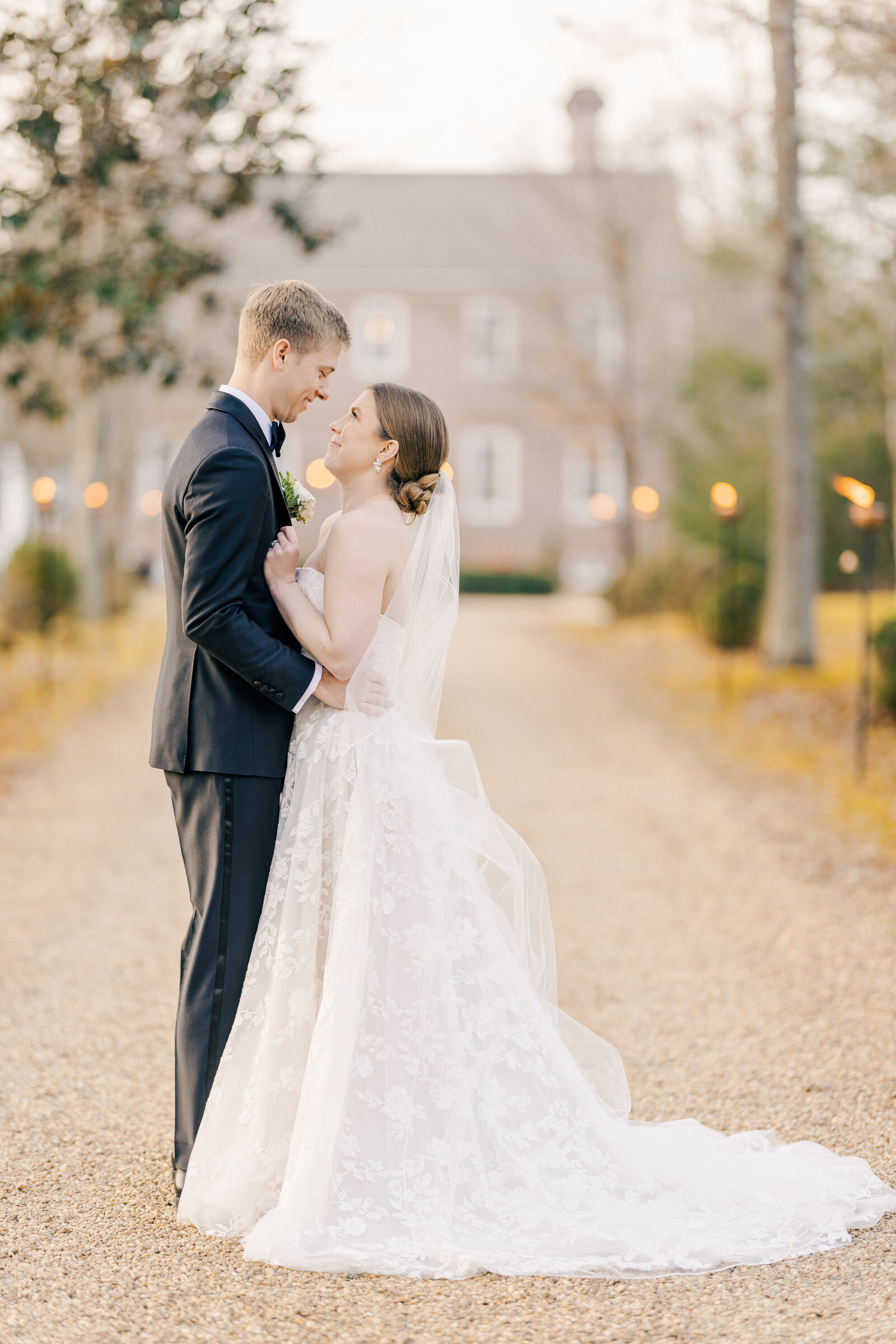 Through the Winter Mist – Bride & Groom’s Intimate Celebration