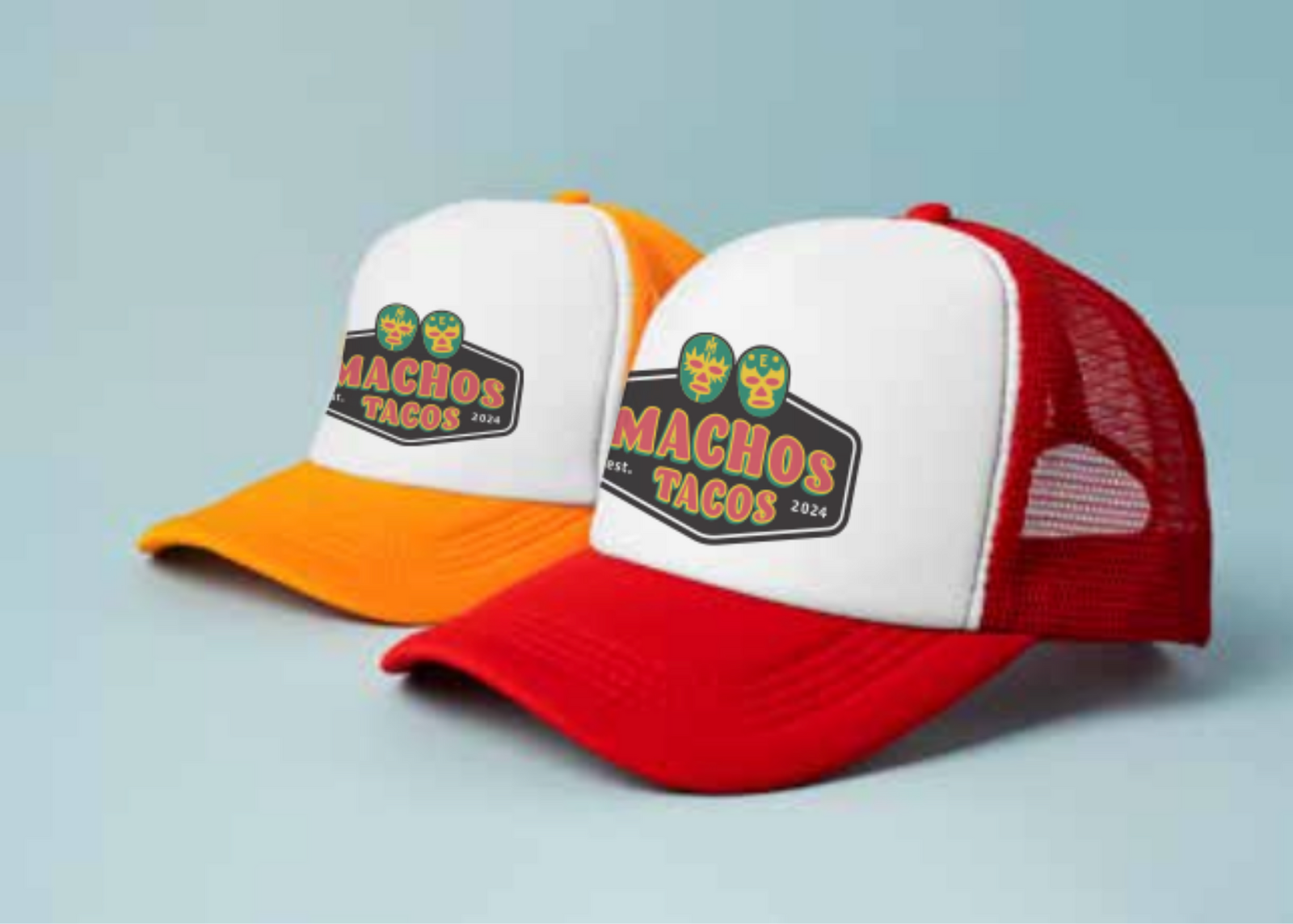 CemartCreative_Machos Tacos - Brand Identity-Hats