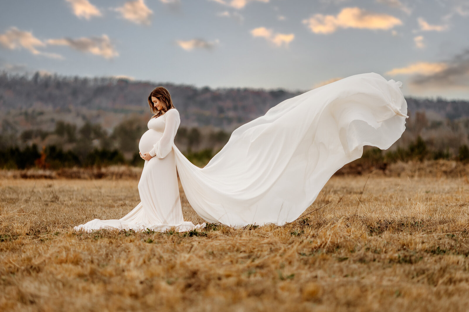 fall maternity photoshoot