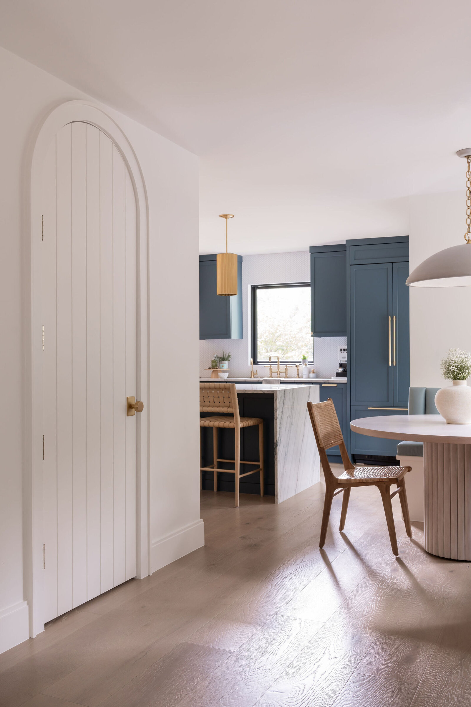 Nuela+Designs+Arched+Pantry+Door