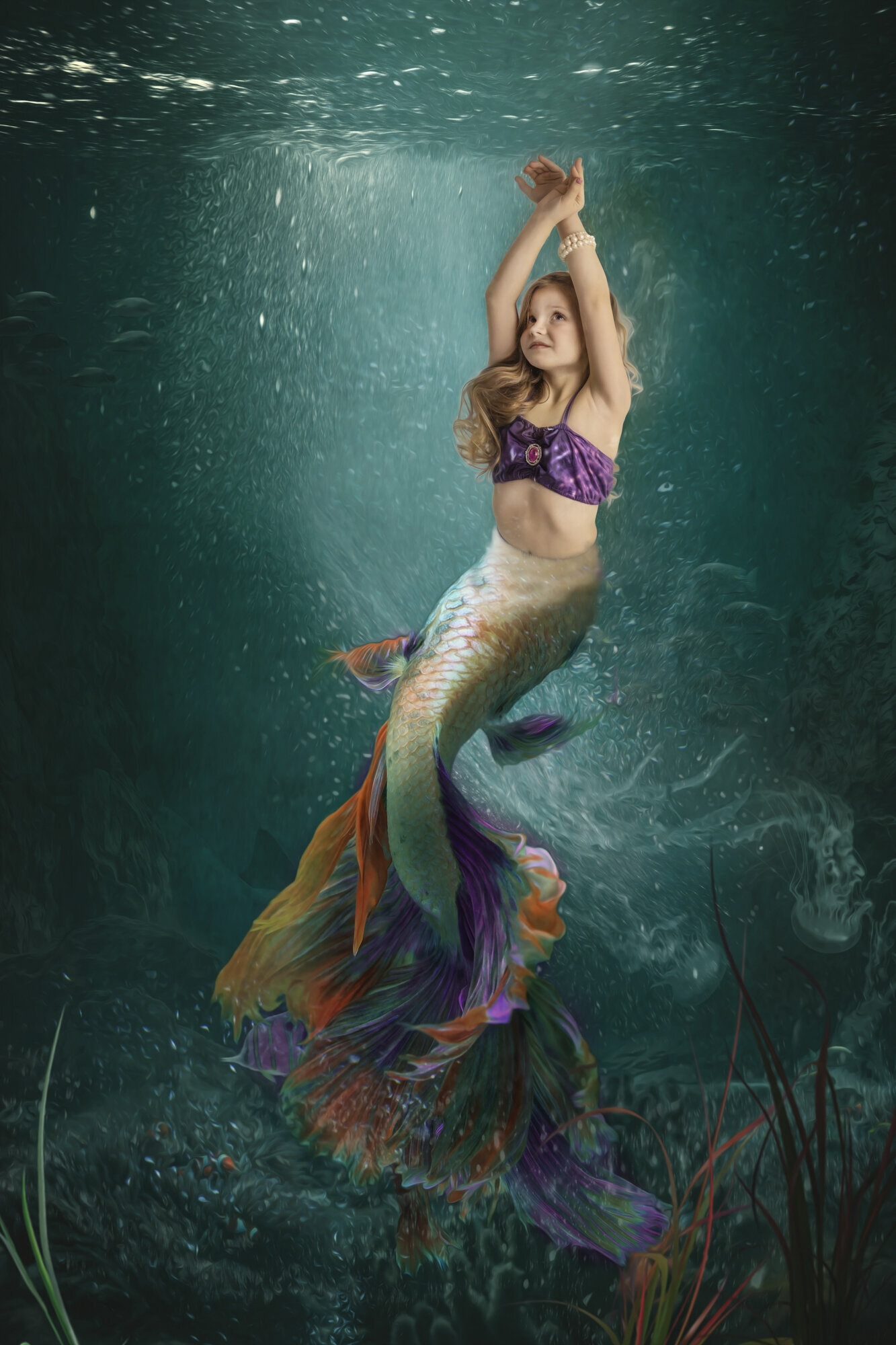 Mermaid Underwater PSD Tara Mapes