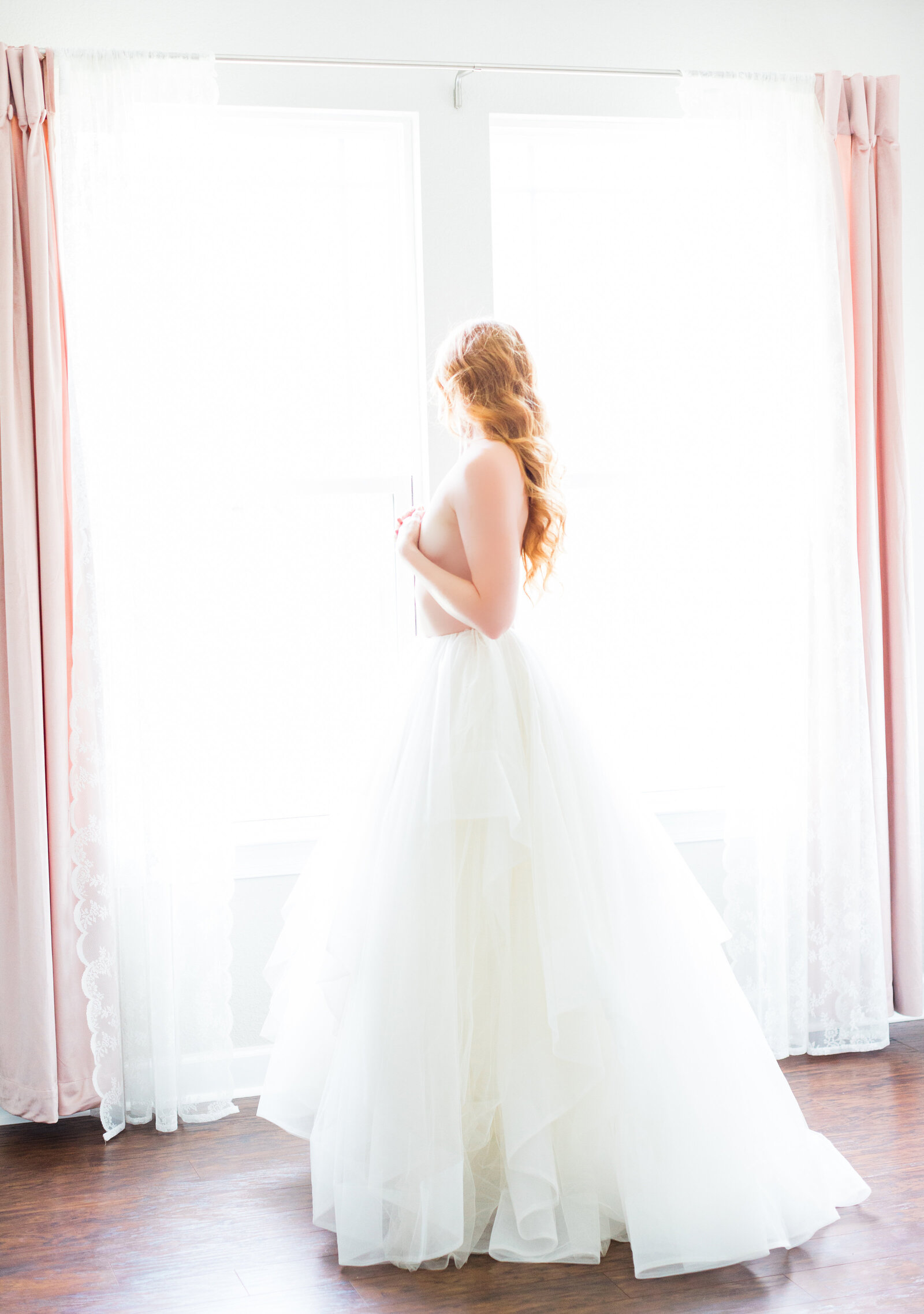 tulle skirt boudoir