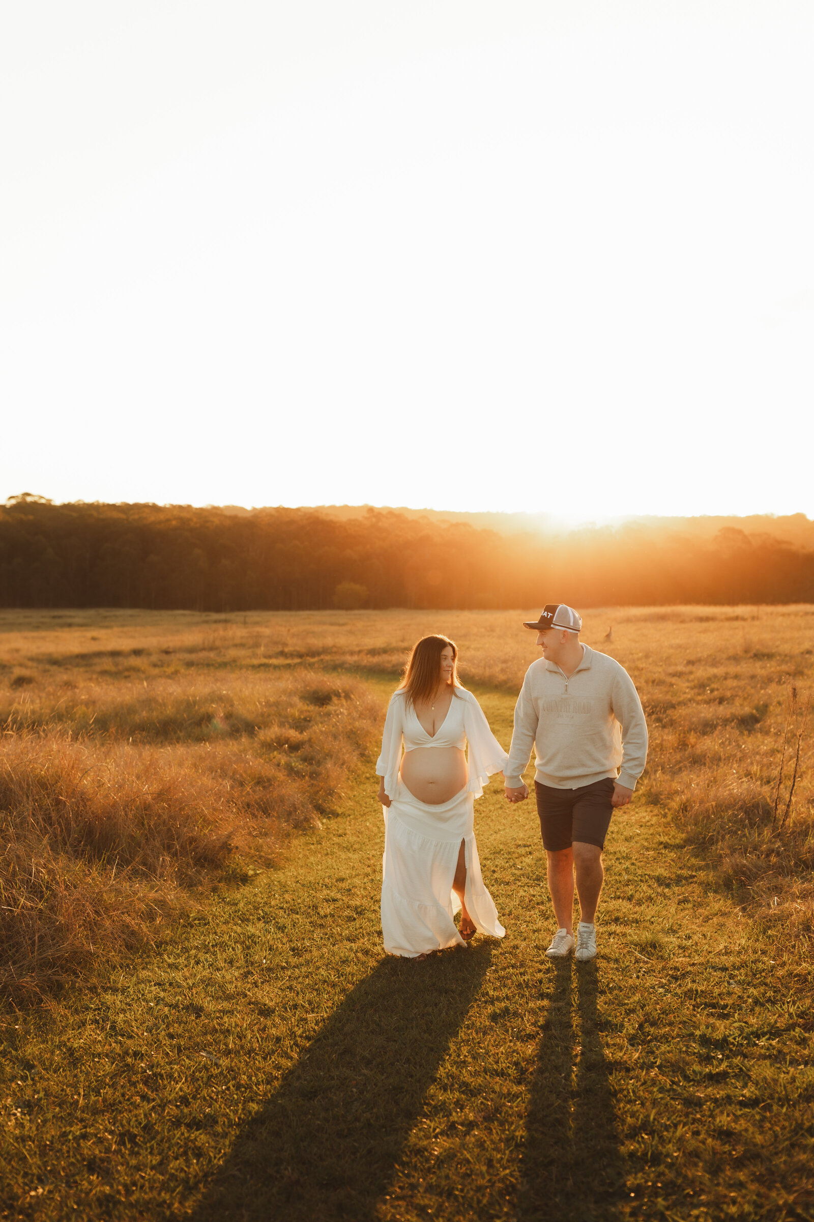 sunset-maternity-session-hawkesbury-natural-photography