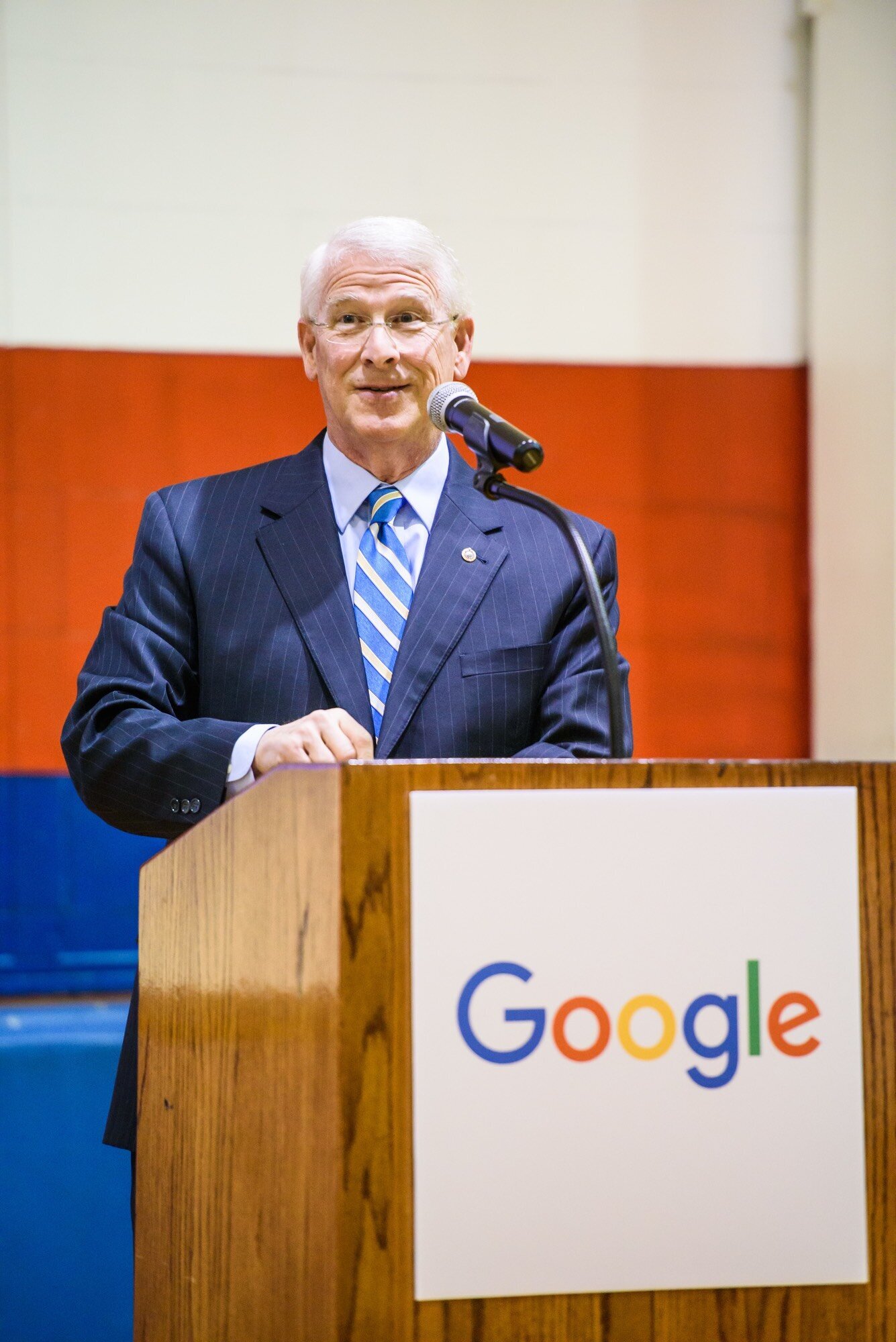 Elected official speaks during event in Mississippi
