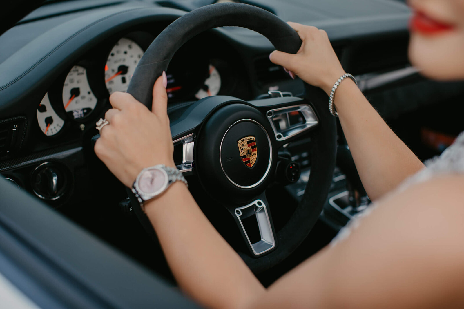 porsche car photo shoot