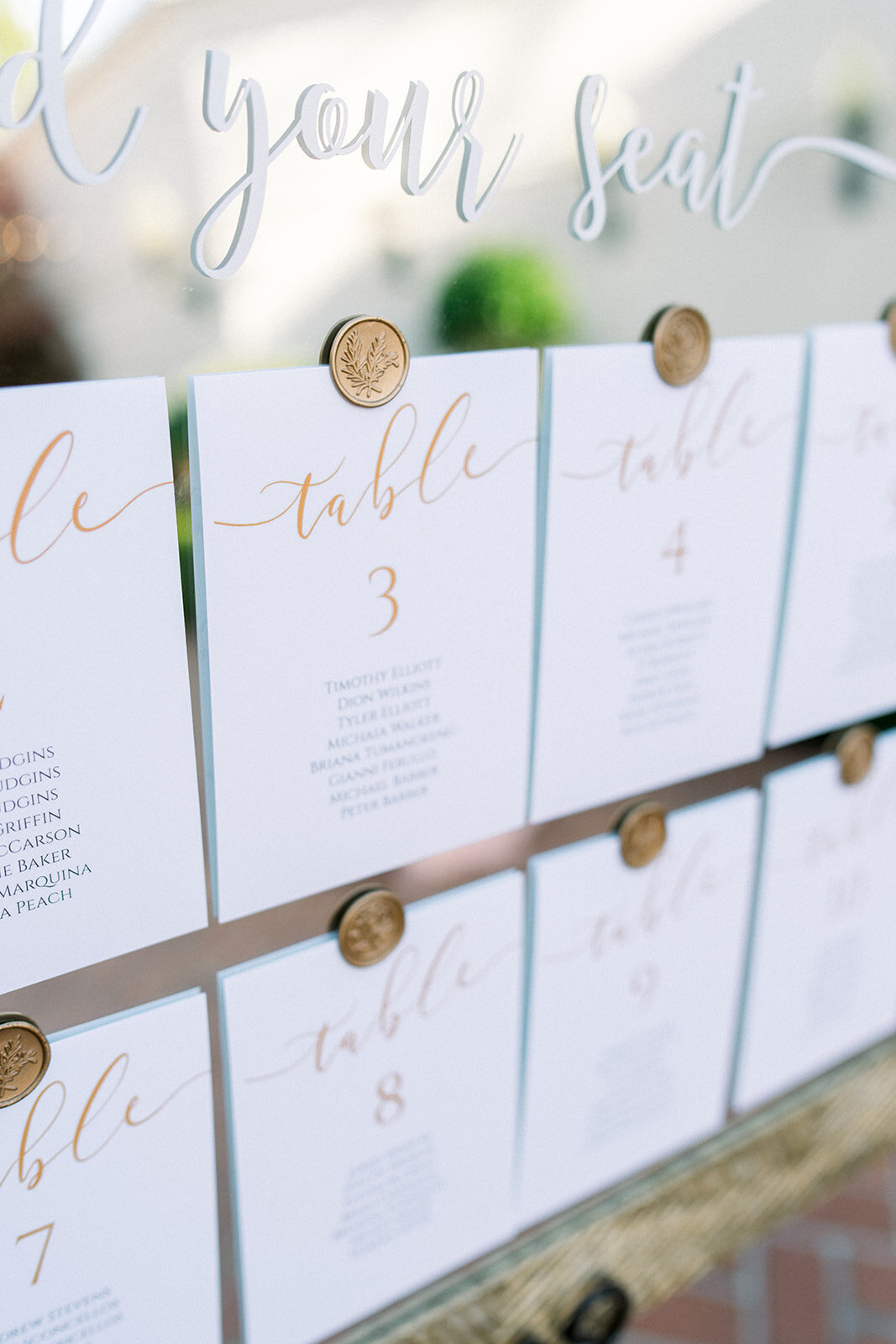 Elegant Wedding Stationery at Vizcaya Sacramento