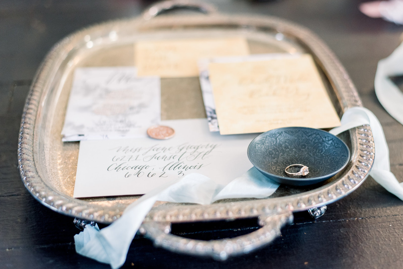 J. Lorriane Wedding Stationary | Jessica Lucile Photography