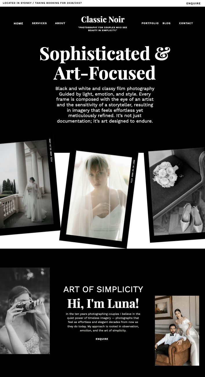 00008Love Online Designs -Classic Noir